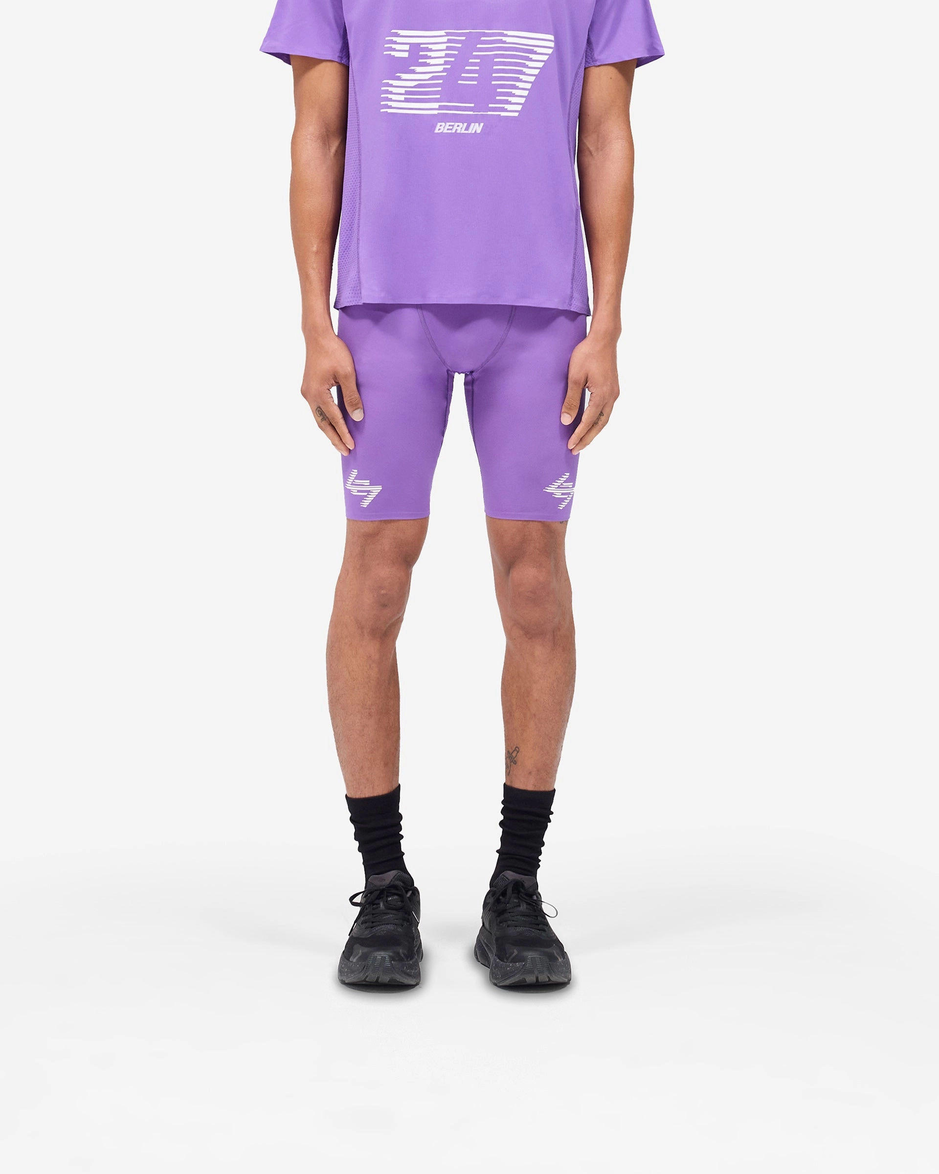 Stain Repellent Treatment 247 Berlin Half Tight - Purple