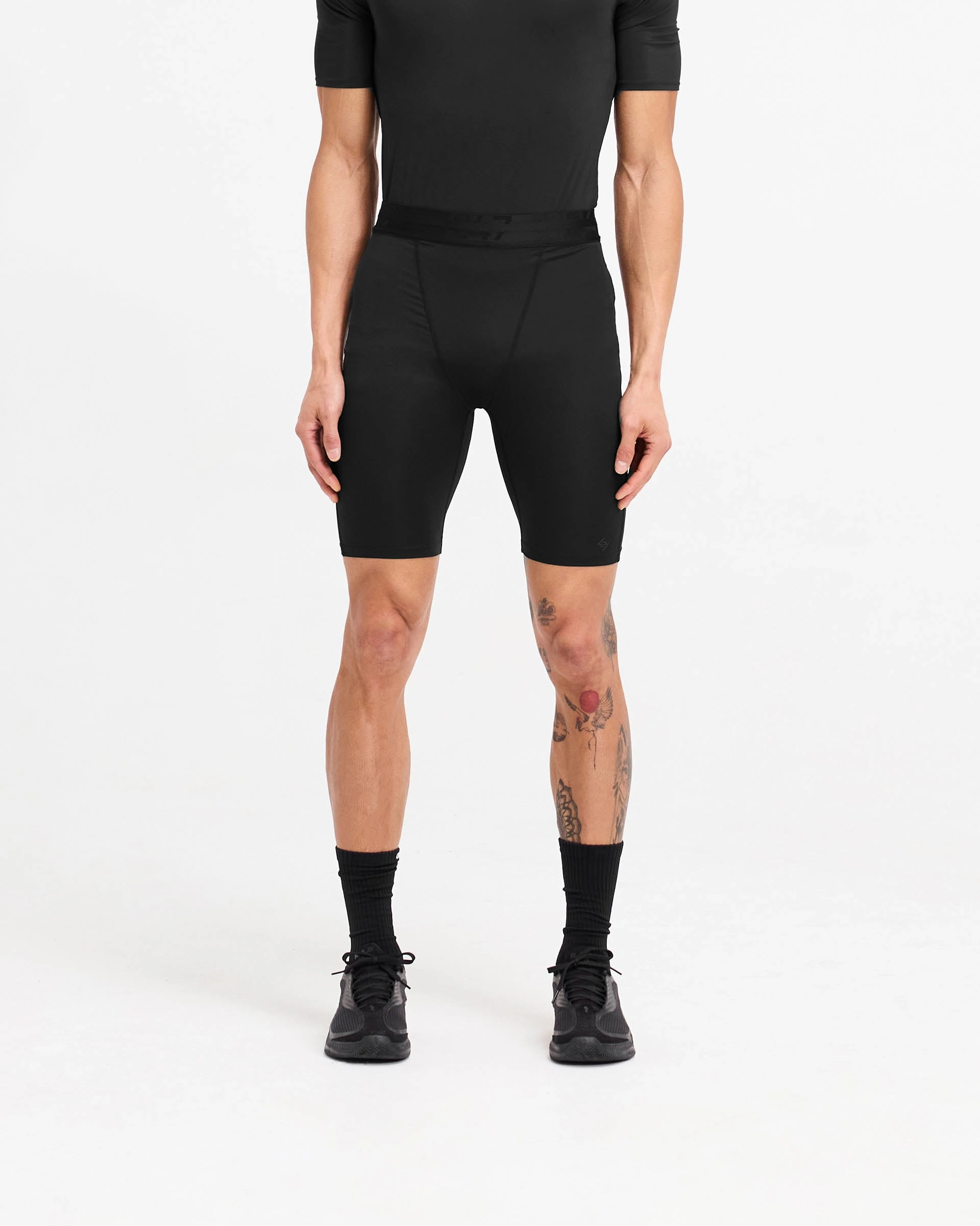 button-down look 247 Compound Legging Short - Black