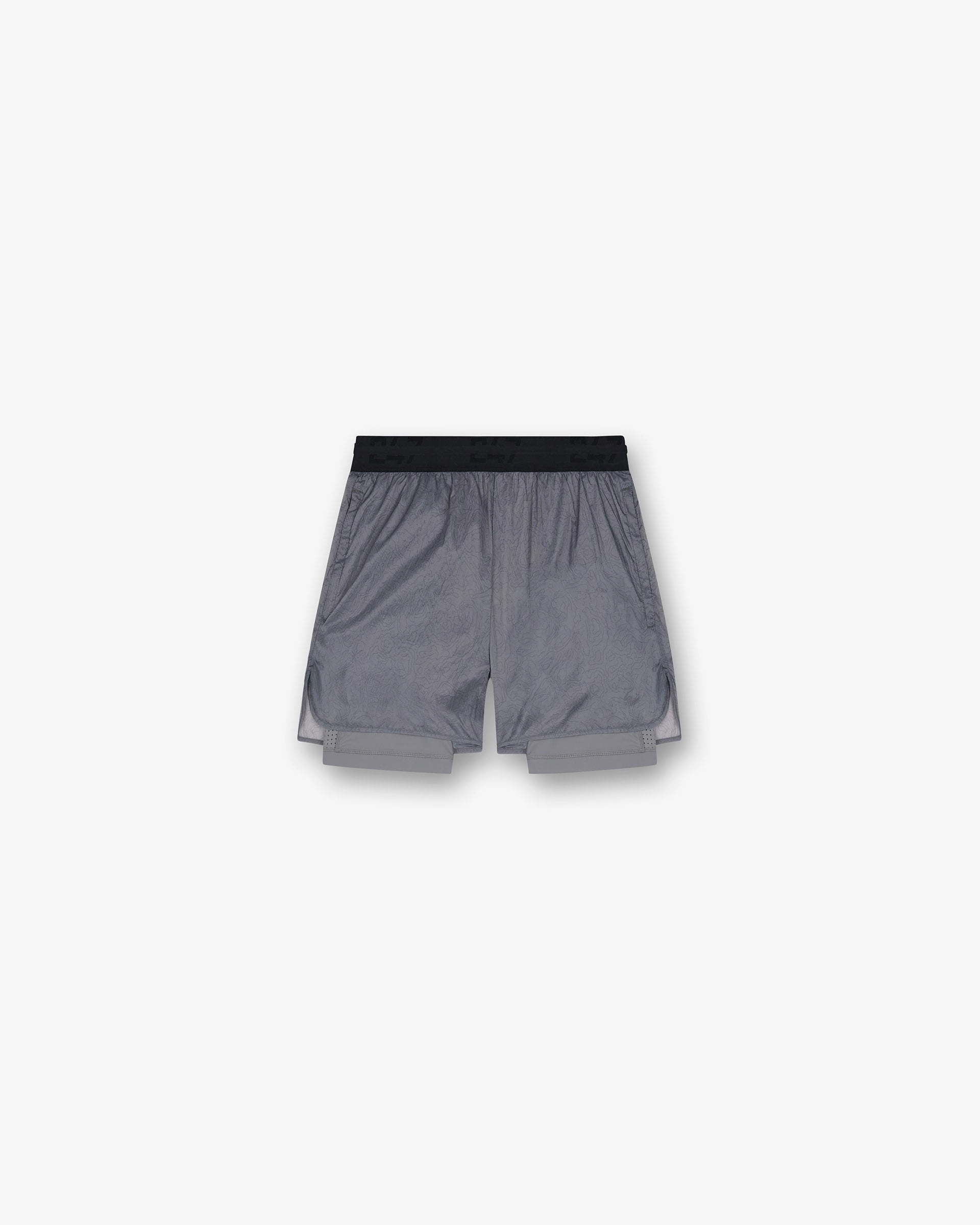 Gift Idea Unique Piece 247 Contour 2-In-1 Run Shorts - Titanium