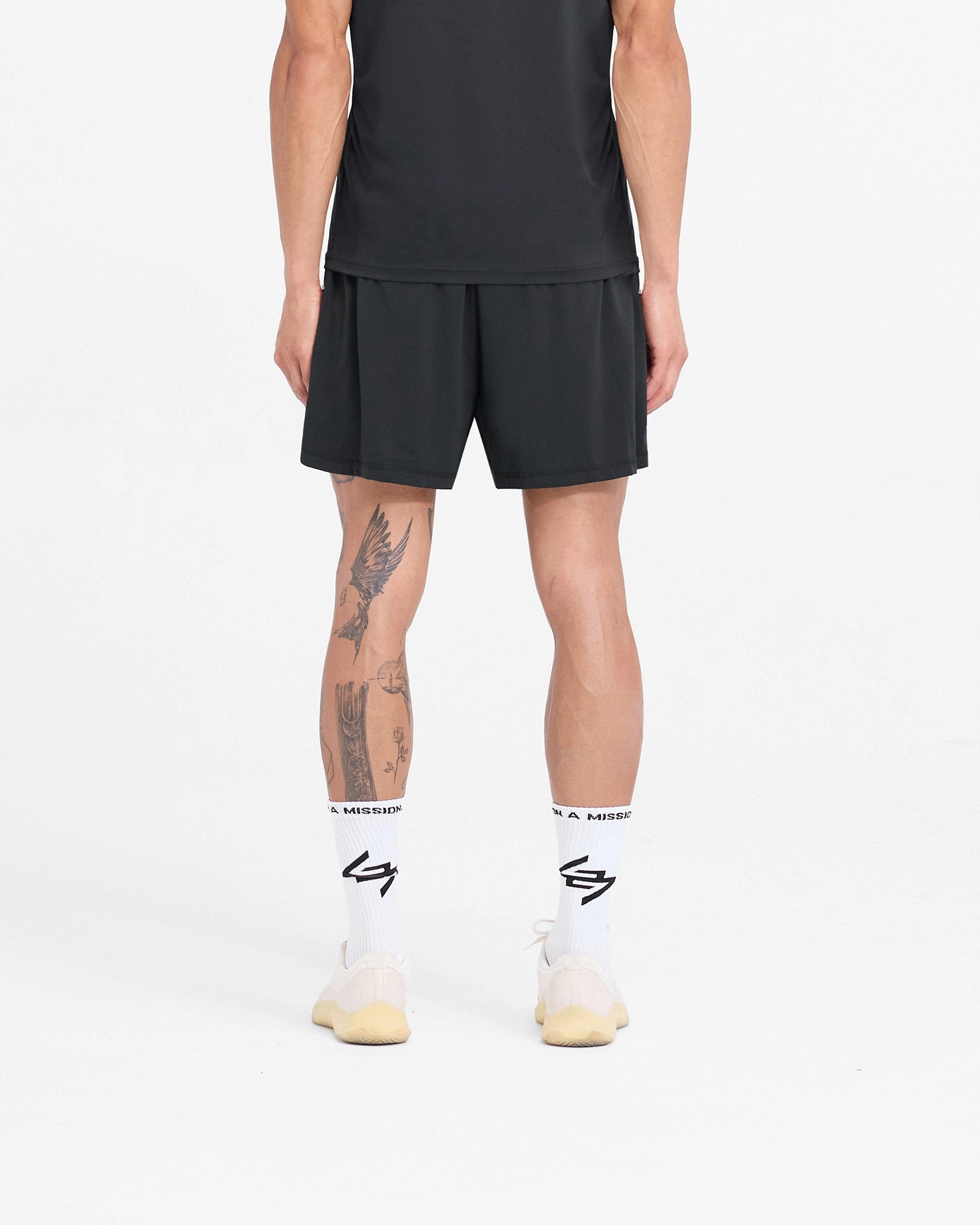 247 DNA Mesh Shorts - Black Father's Day gift Quick Wear