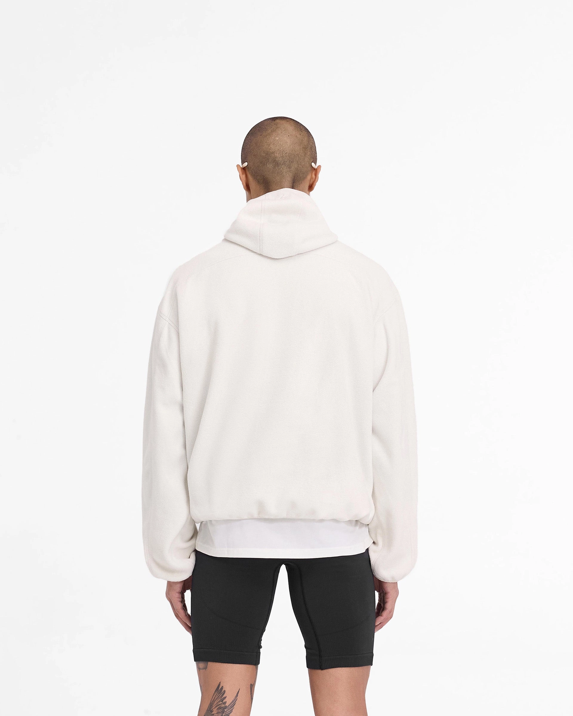 Lynx like 247 Fleece Hoodie - Papyrus