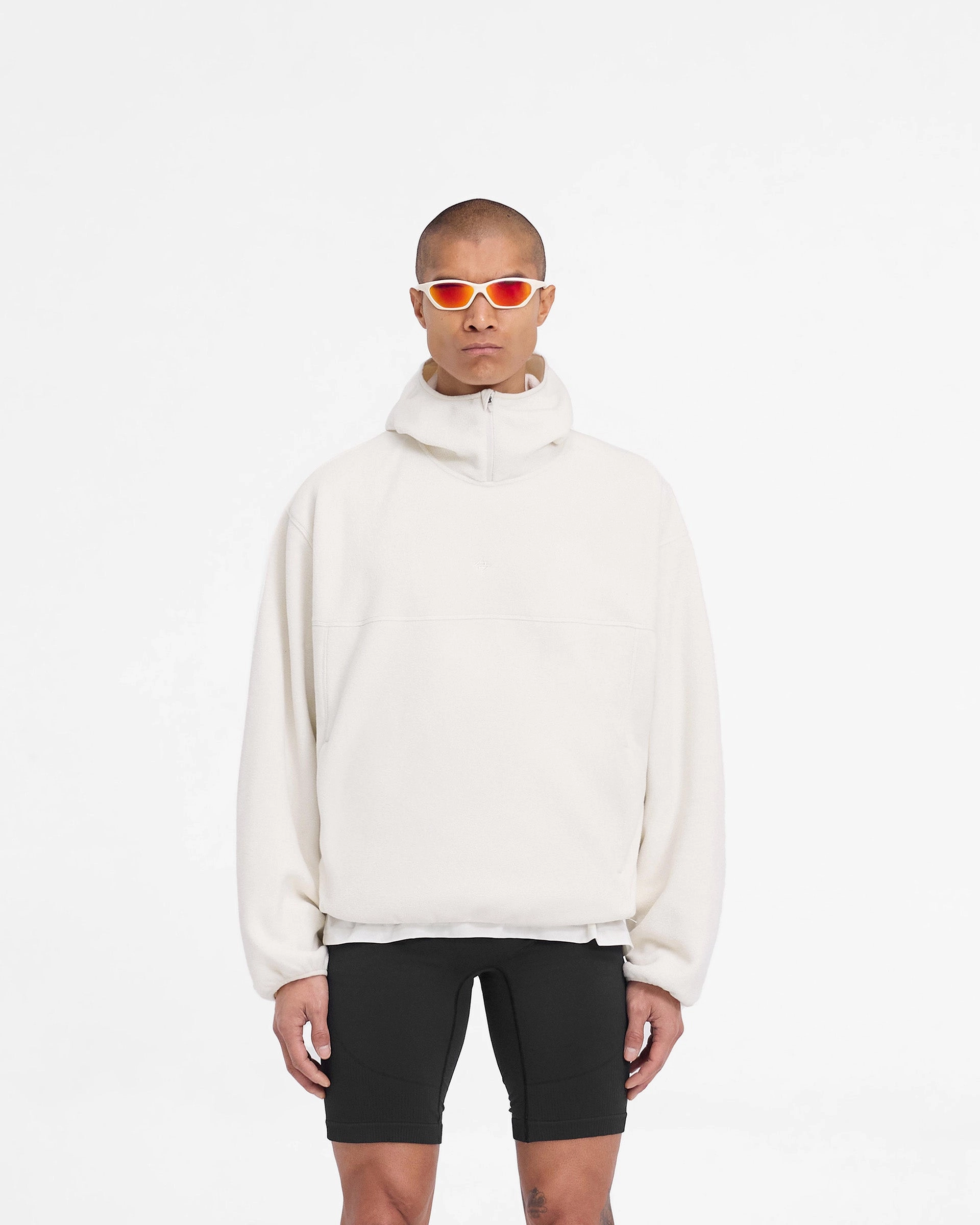 Pronghorn like 247 Fleece Hoodie - Papyrus