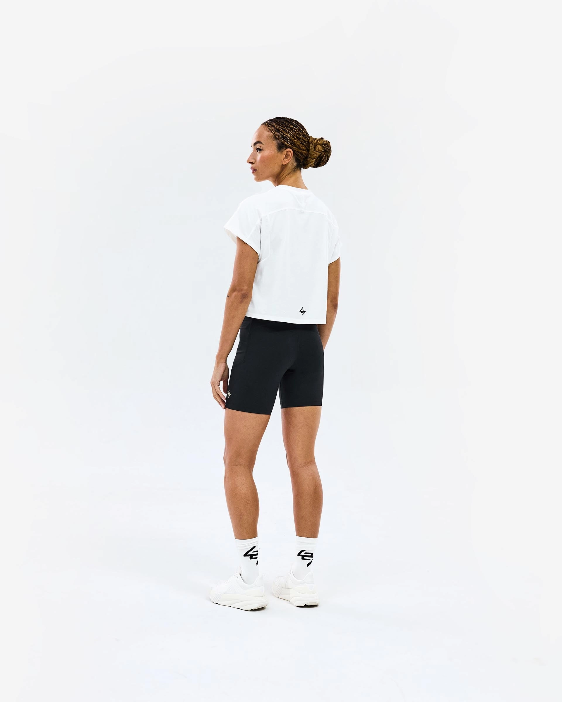 247 Flex Bike Short - Black Stretch Layer