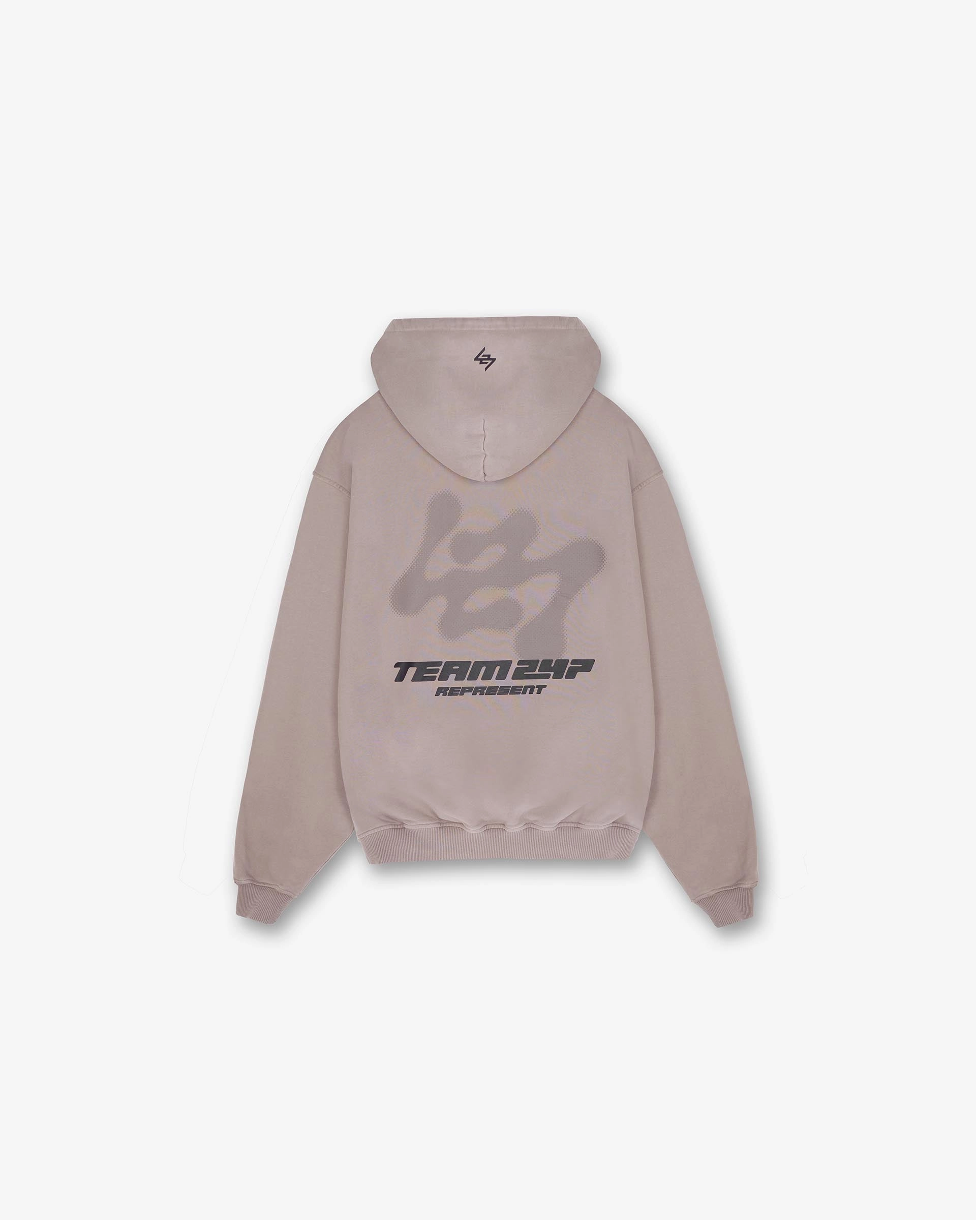 247 Future Terrains Oversized Hoodie - Moonrock Seamless Sleeves Jungle style