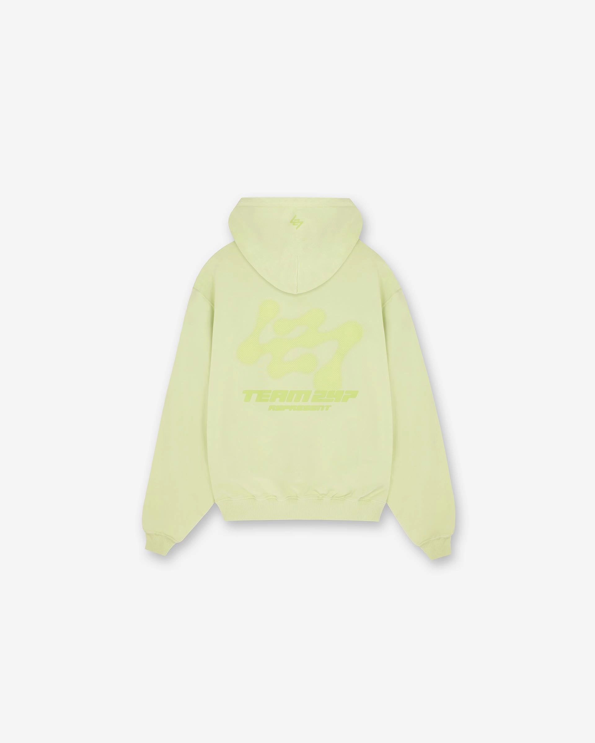 Holiday Edition 247 Future Terrains Oversized Hoodie - Shadow Lime