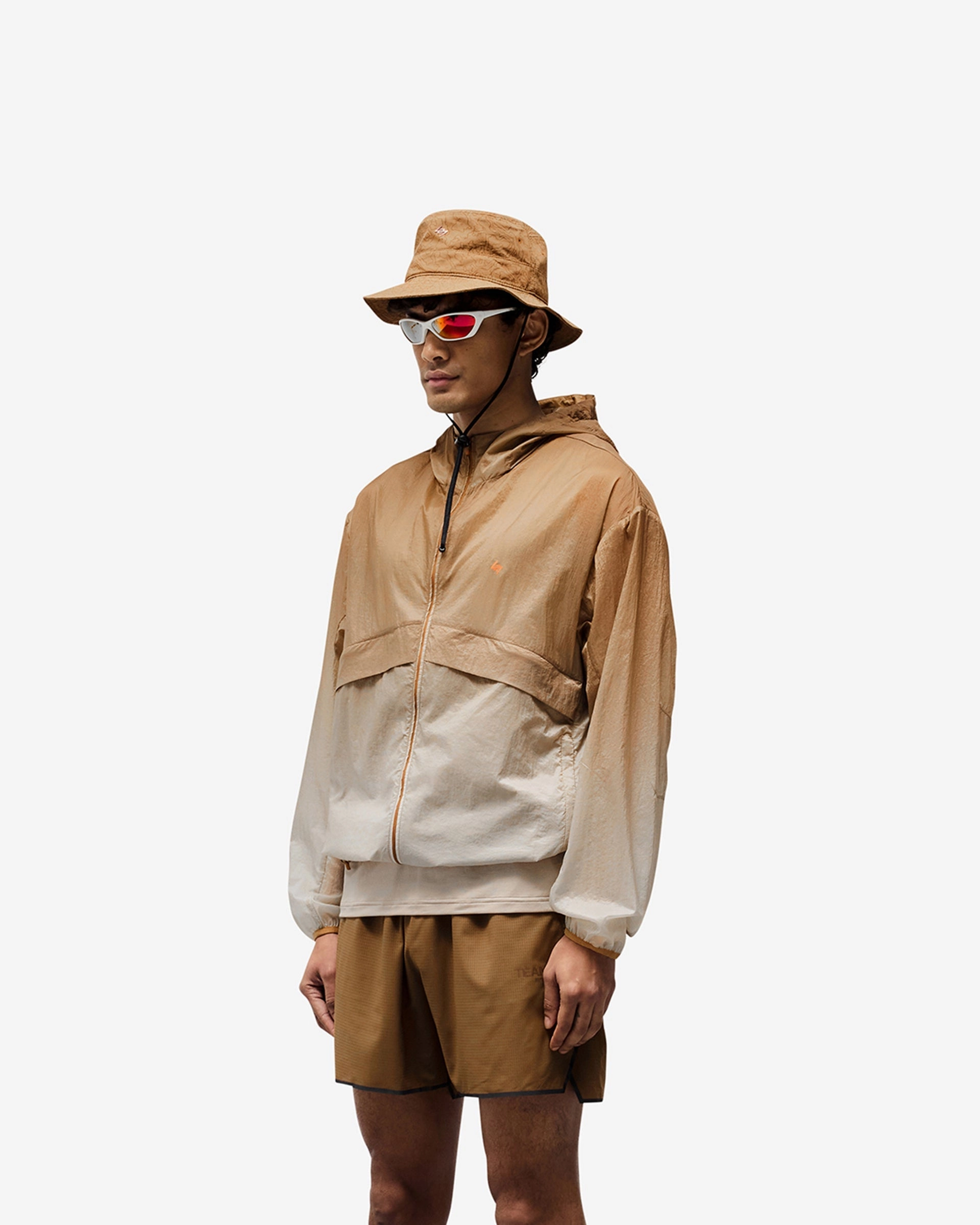 247 Hooded Training Jacket - Ombre Quick Dry Coating