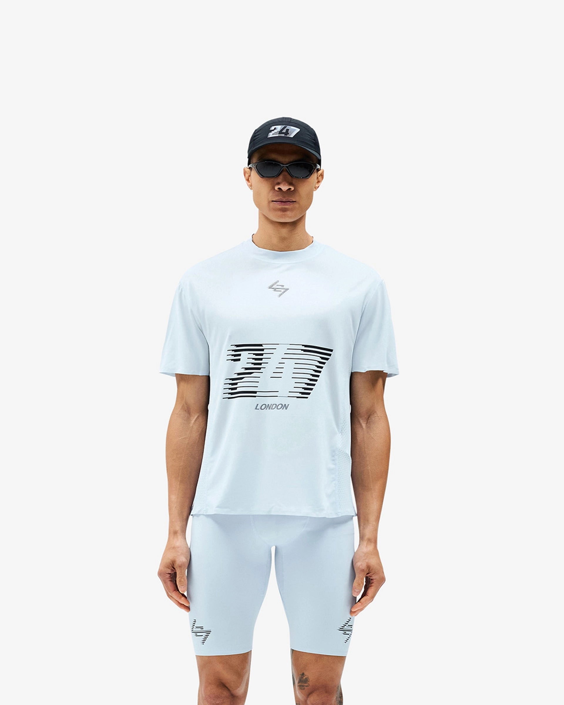 247 London T-Shirt - Blue AllWeatherComfort