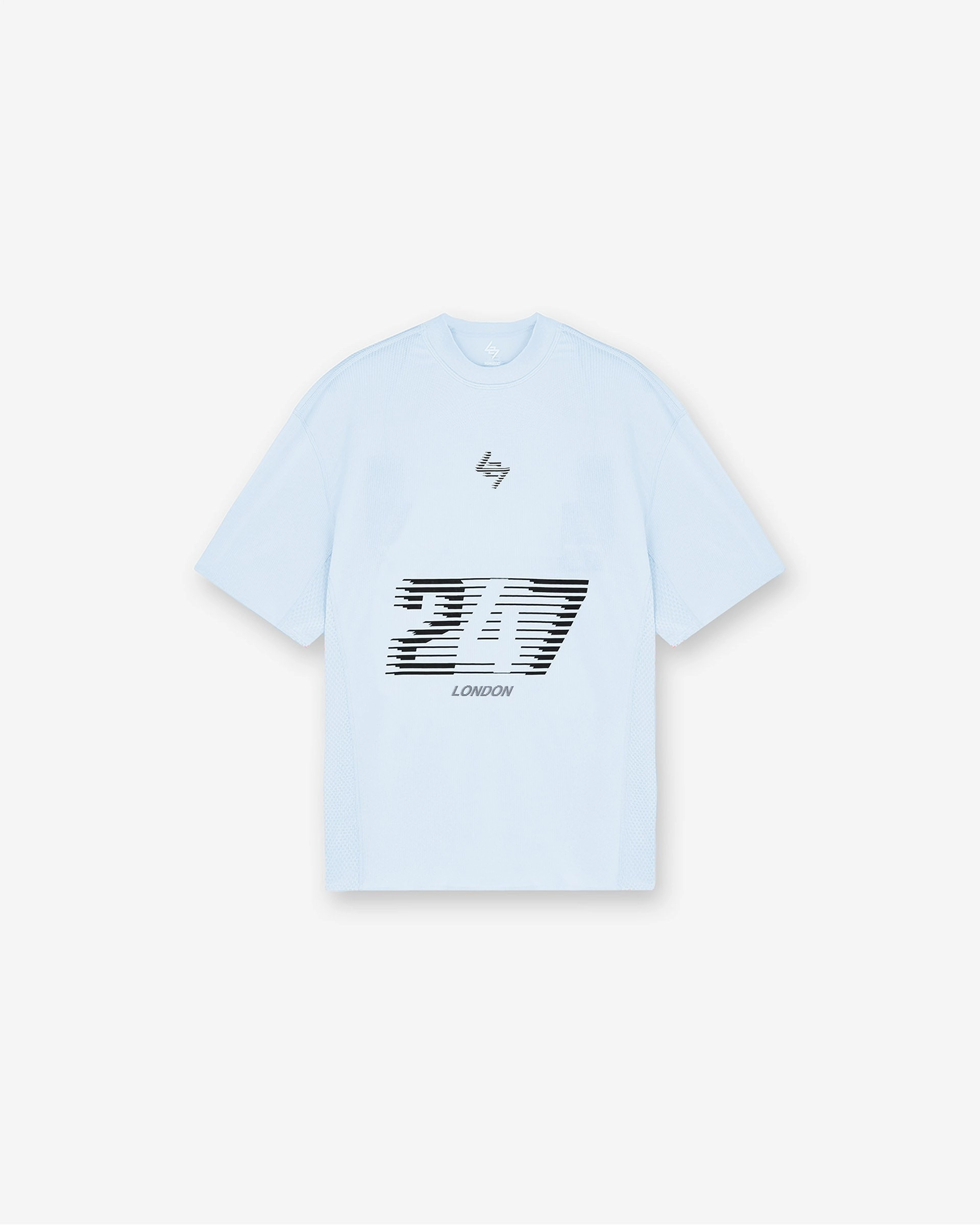 247 London T-Shirt - Blue Slim fit clothing MicroPiqueKnit