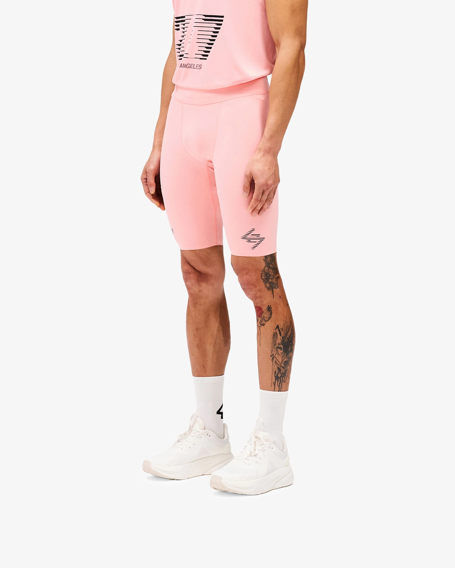 247 Los Angeles Half Tight - Pink Slim Motion Fit