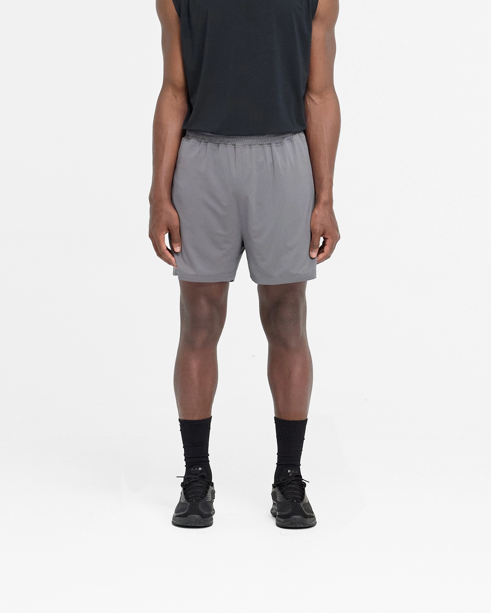 ReflectiveAccents 247 Mesh Shorts - Pewter