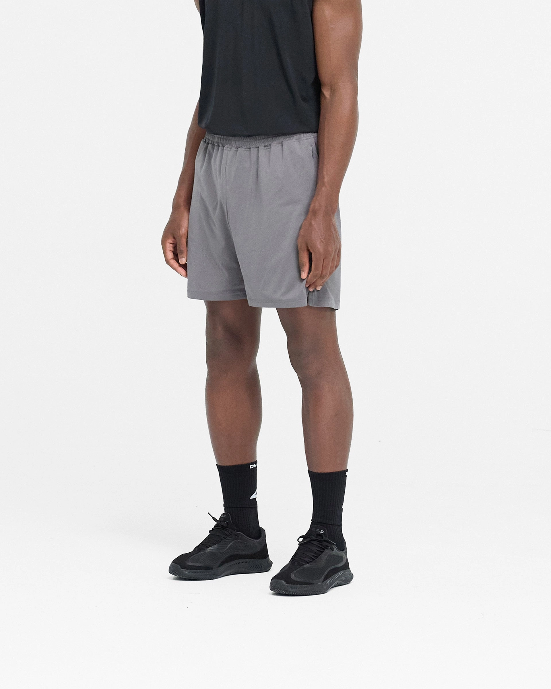 247 Mesh Shorts - Pewter Warm Day Outfit Minimalist Look