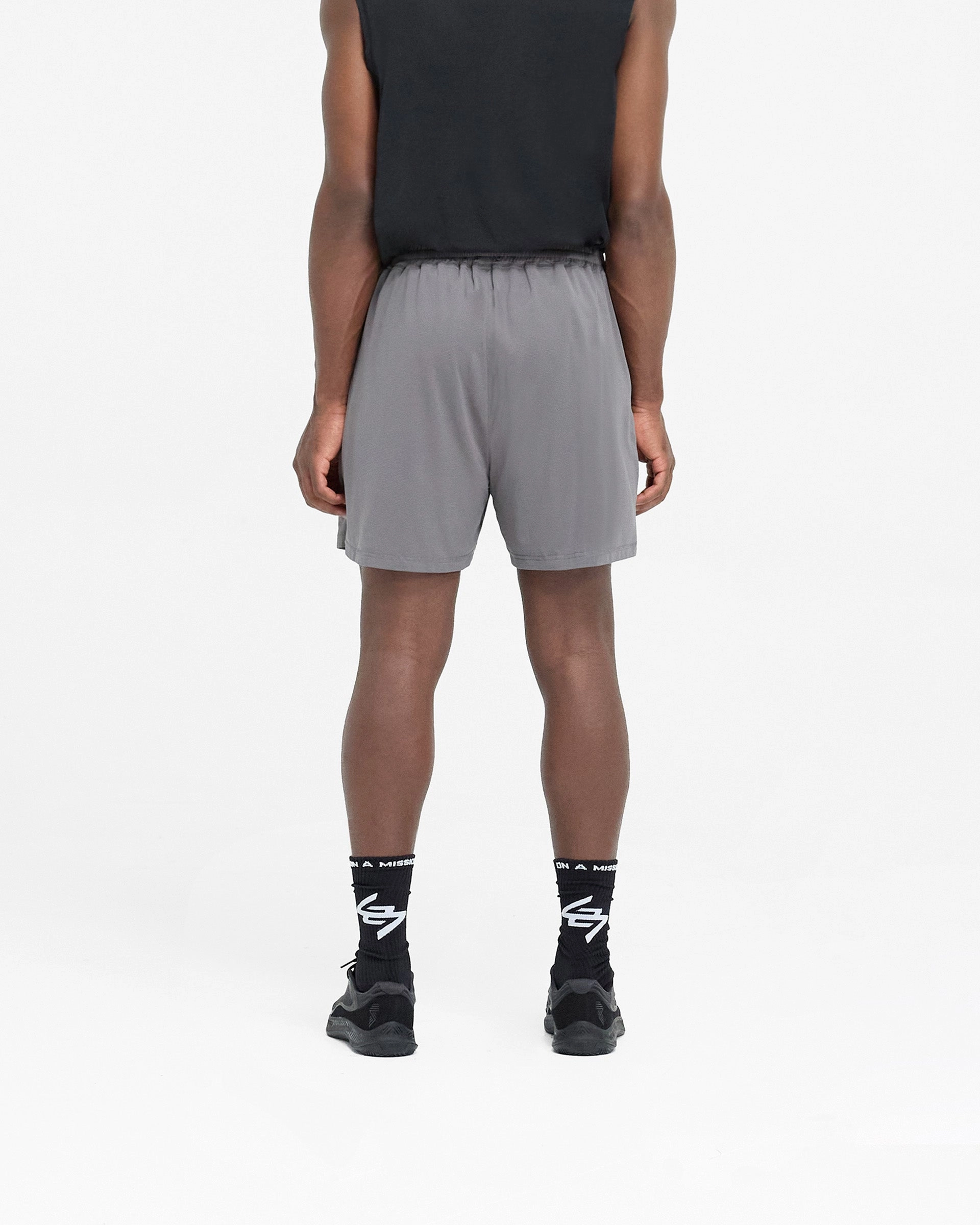 247 Mesh Shorts - Pewter Fit Tech Limited Edition