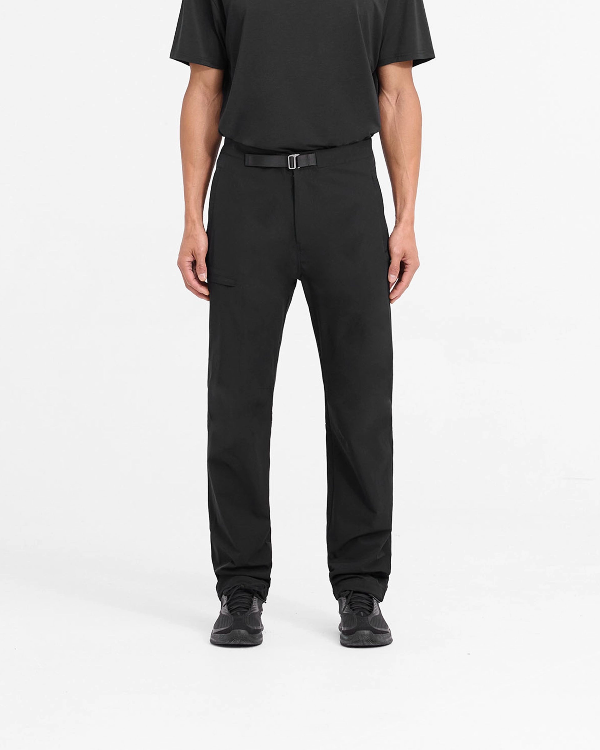 247 Mission Pant - Black Slim Wear Design