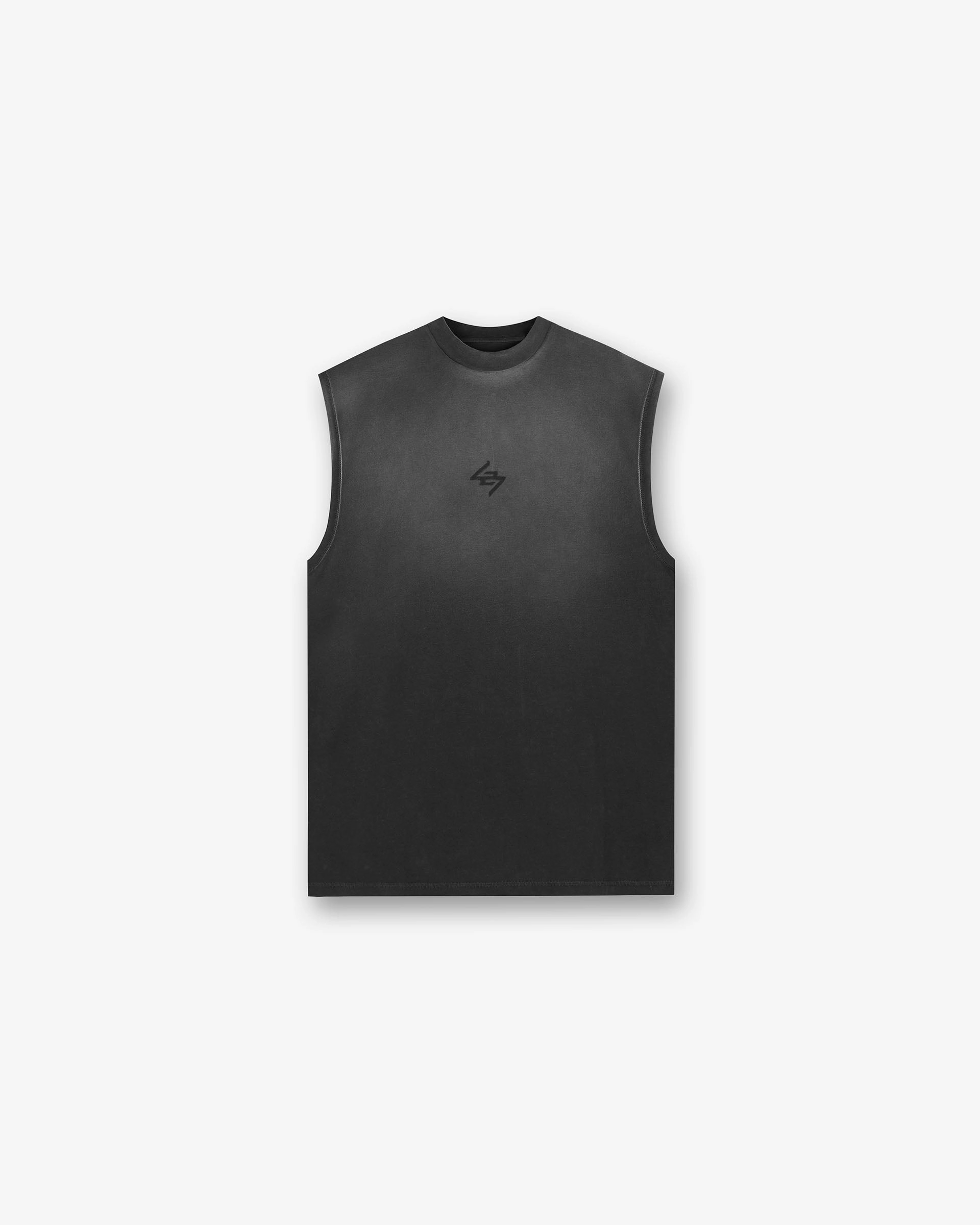 Active Trend Look Breathable Fit Design 247 Motion Oversized Tank - Aged Black