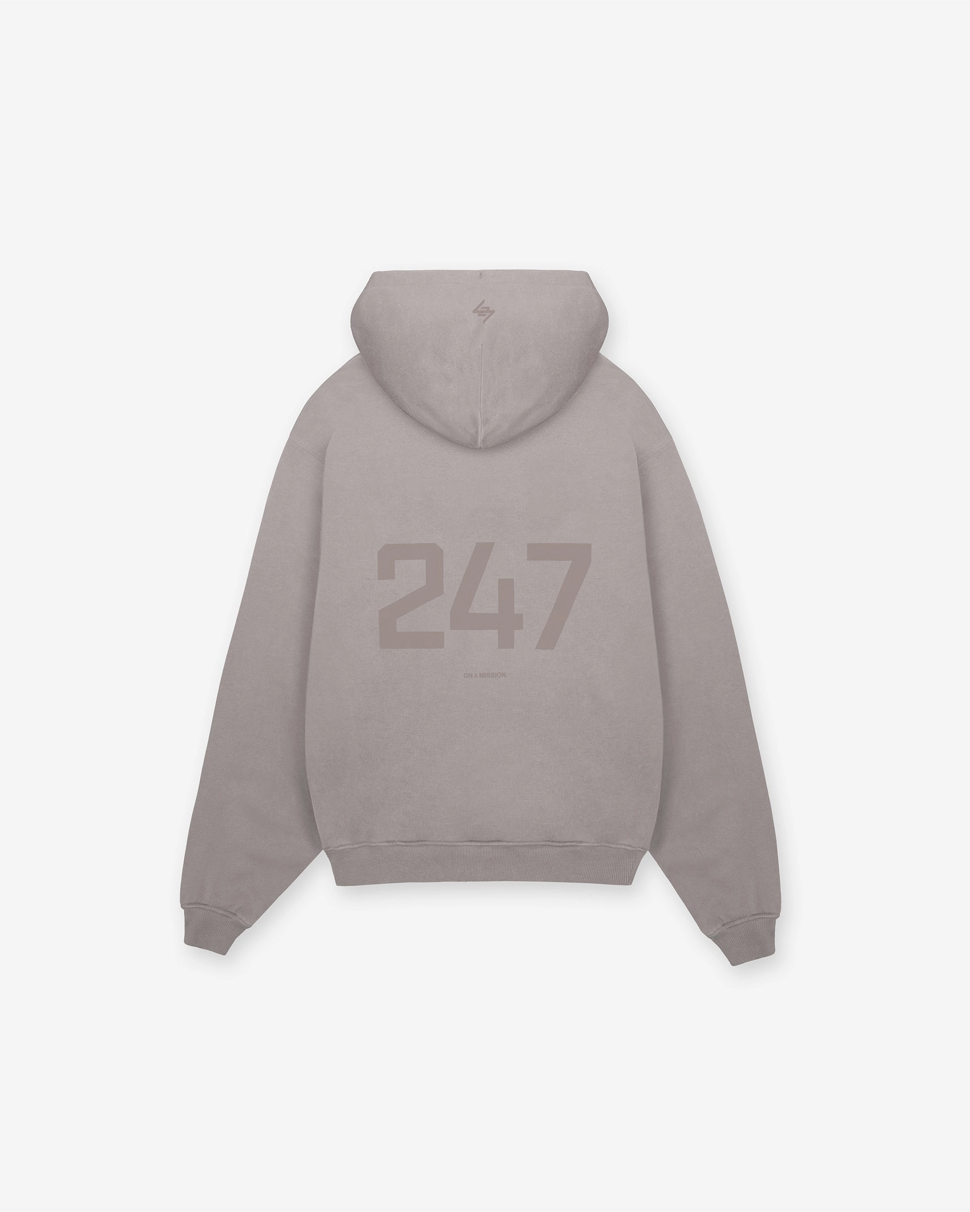 247 Oversized Hoodie - Cinder Durable Build Breathable wear