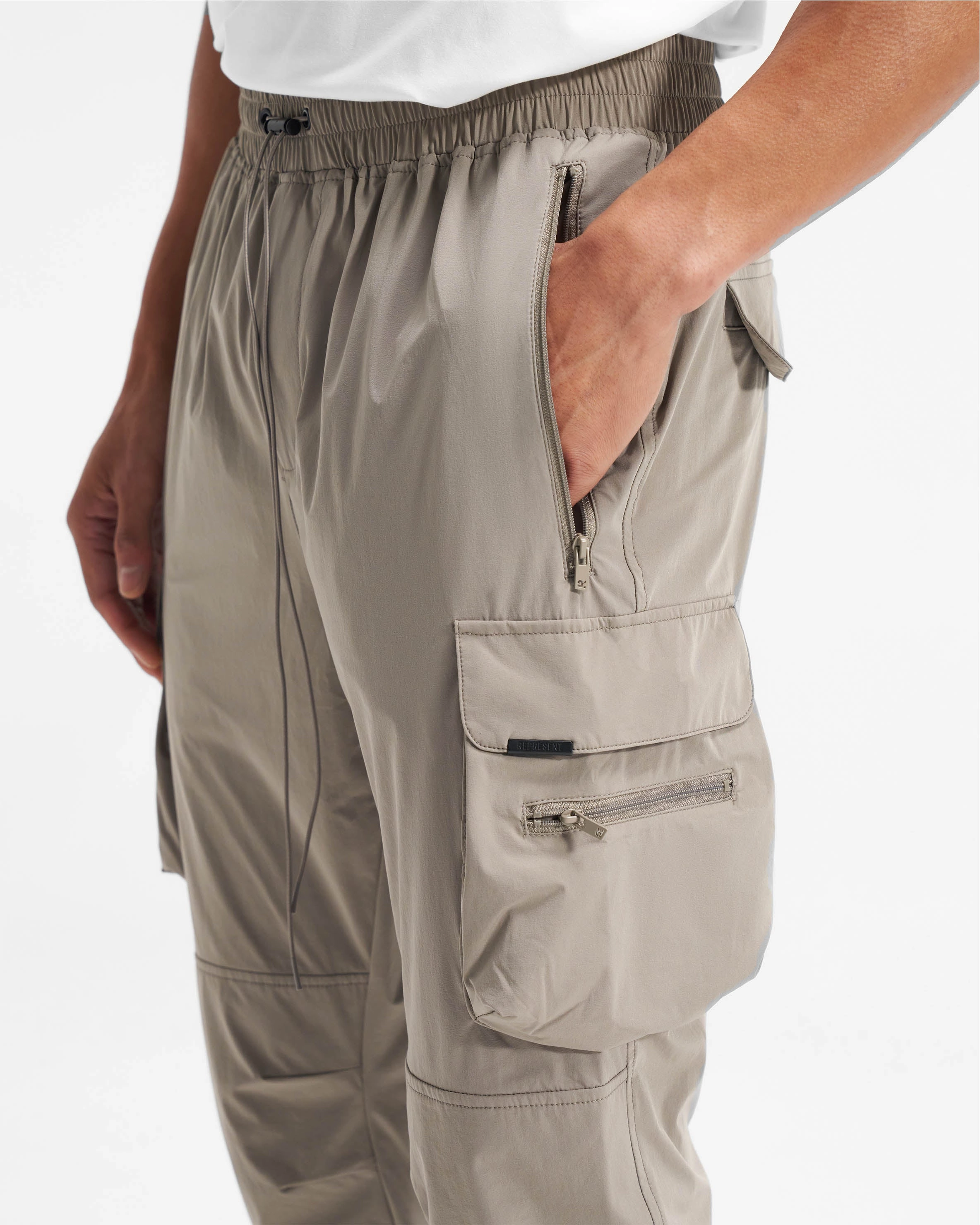 247 Pant - Taupe Sporty Layers