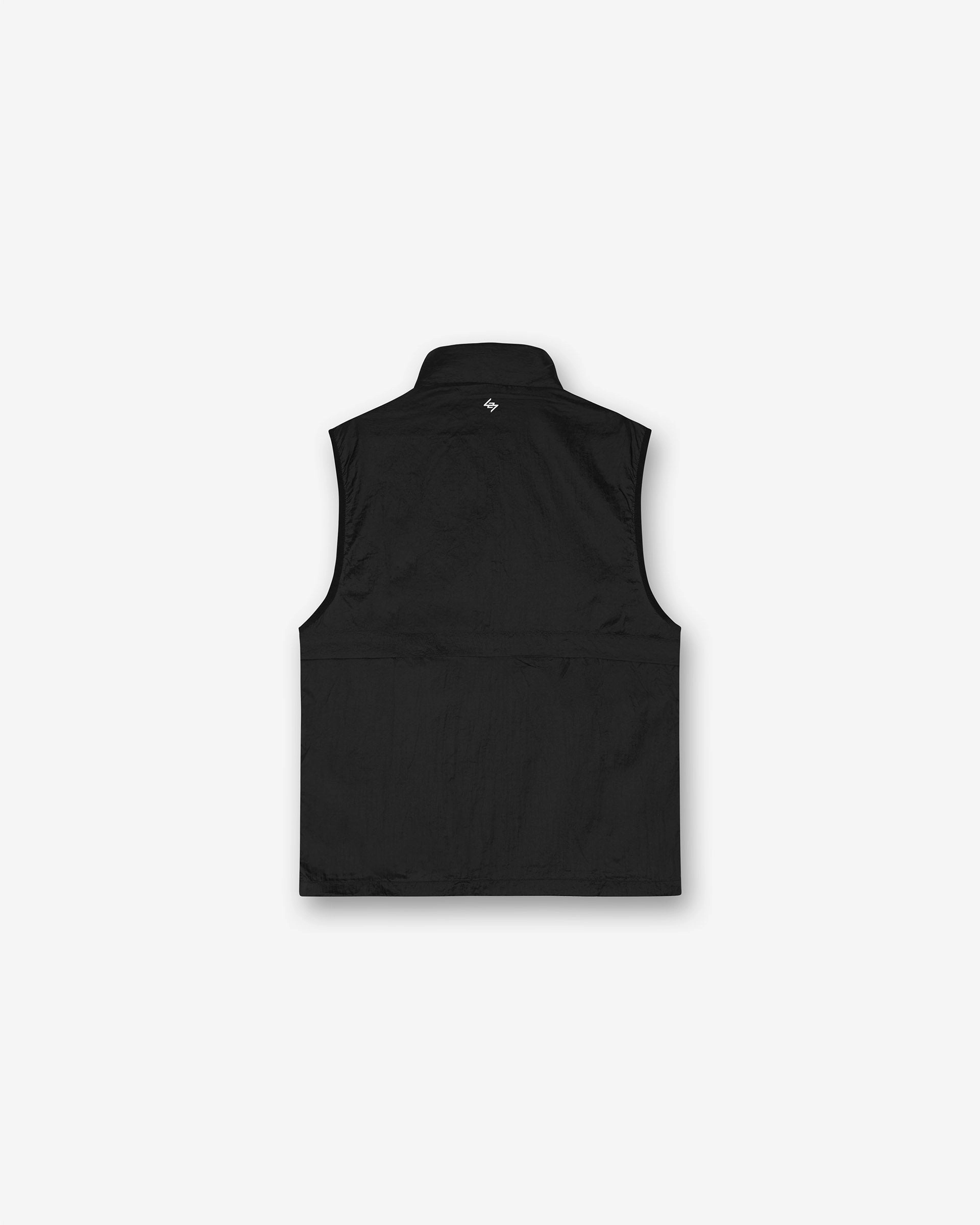 247 Run Gilet - Black OdorResistantFabric Thermal Insulation Layer
