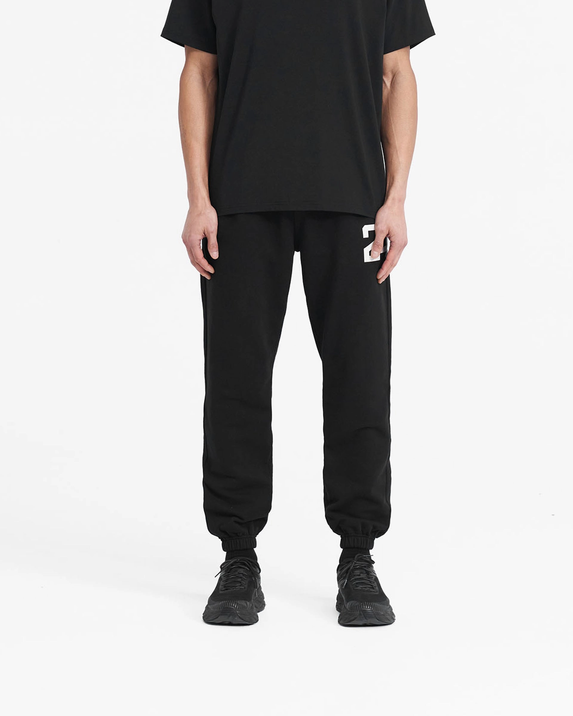 247 Sweatpant - Black Comfort Wear Fit Weekend Style