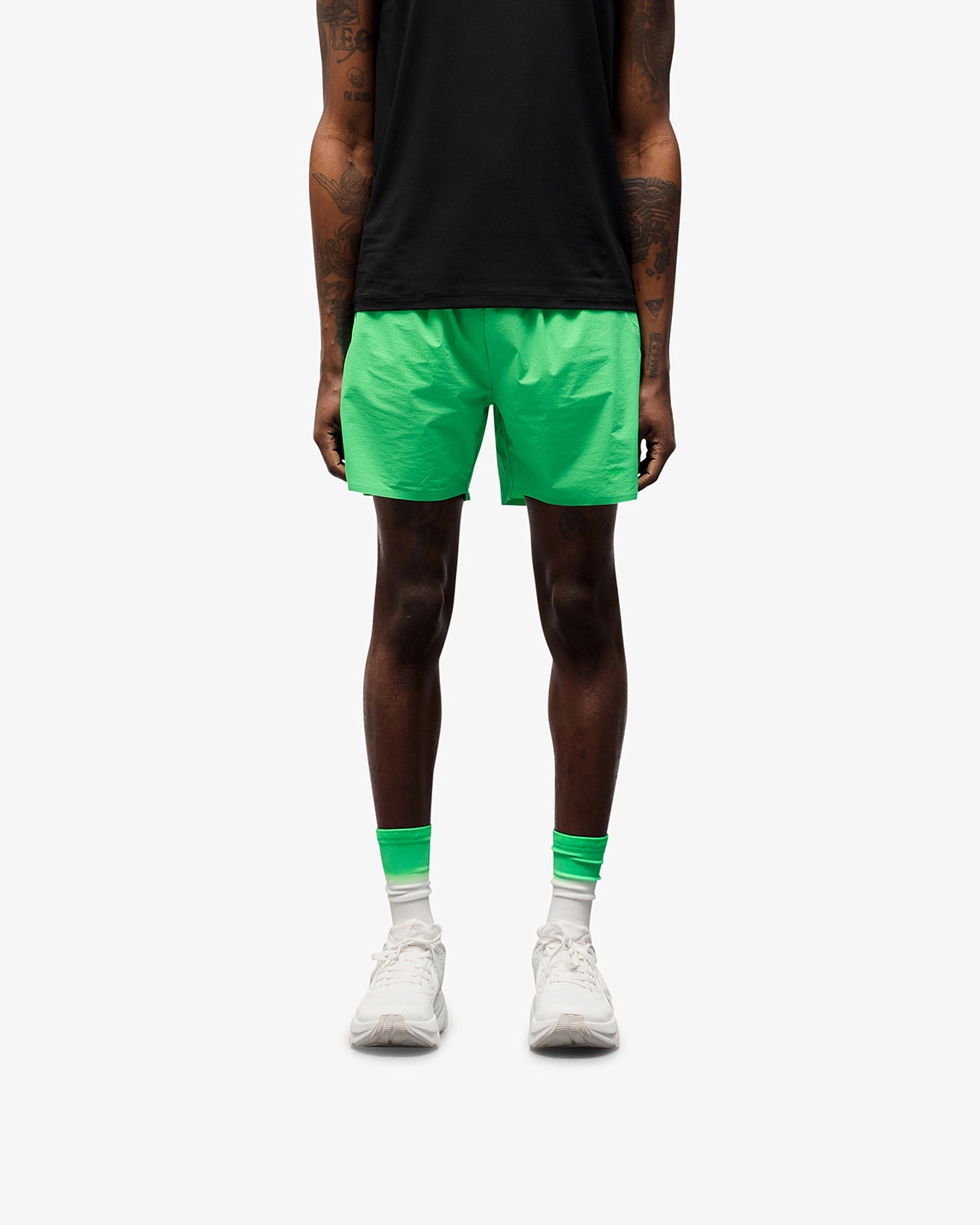 247 Training Shorts - Speed Green Comfortable Style surfing attire