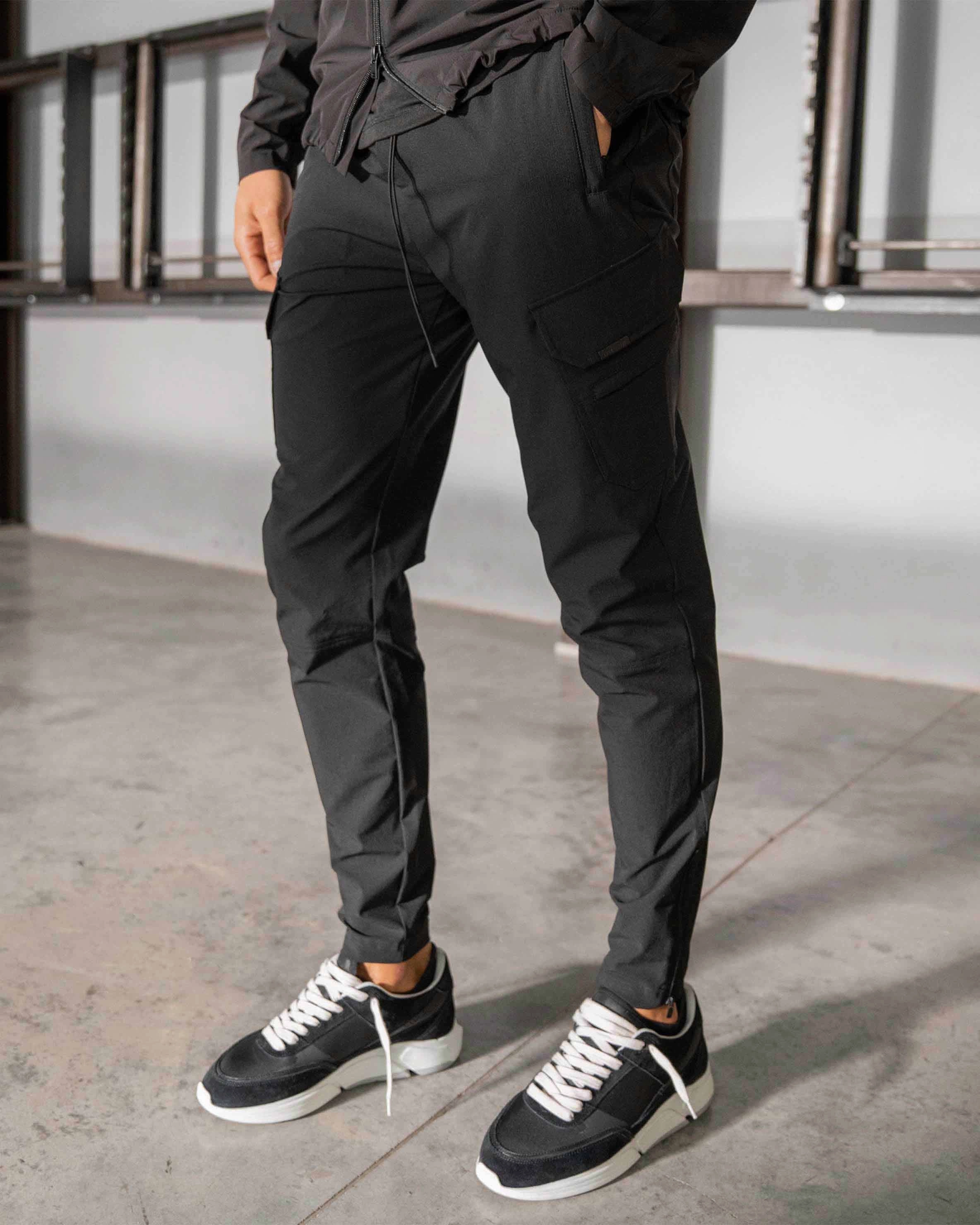 Seamless Technology 247 Zip Pant - Black