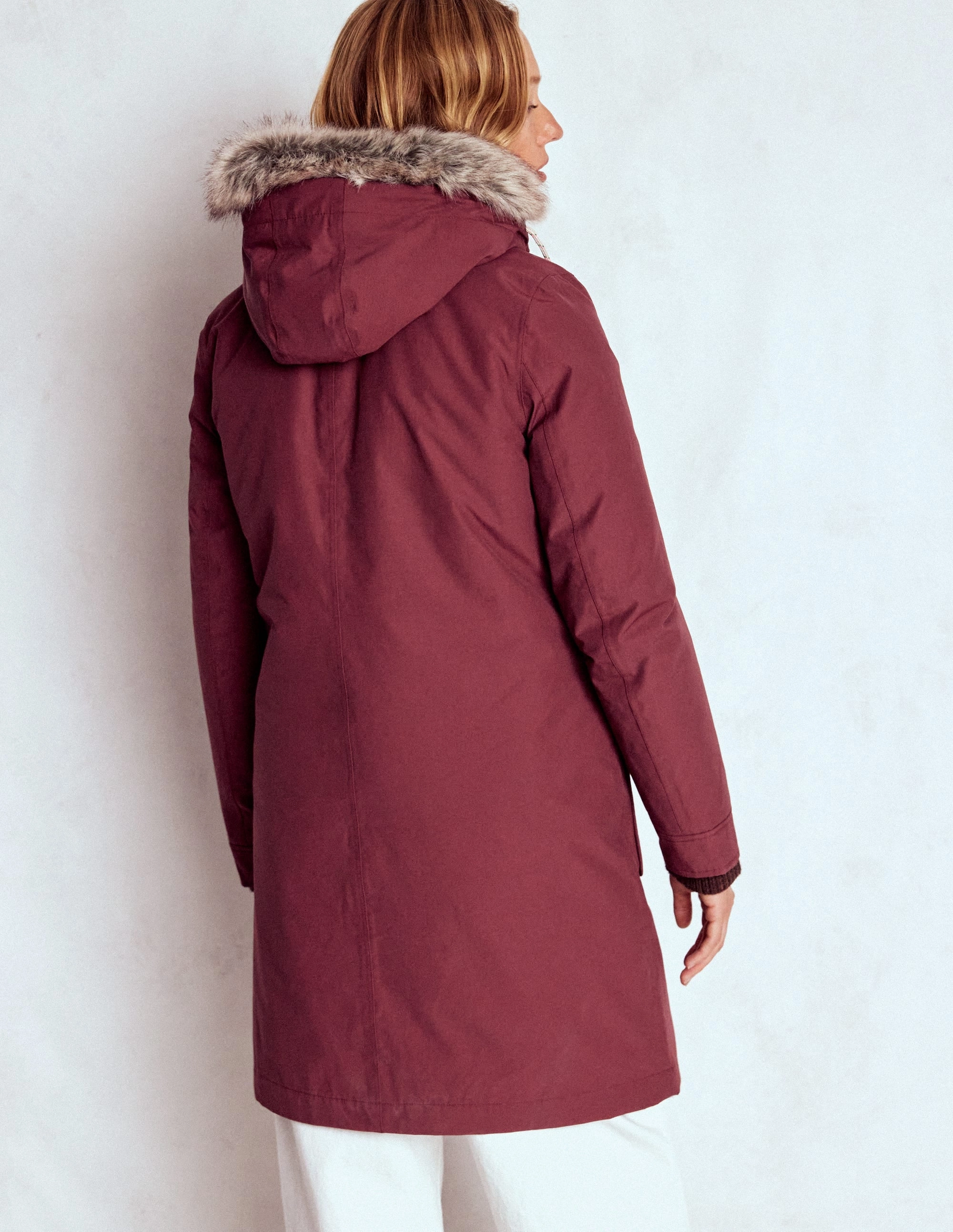 4-In-1 Hooded Parka-Chestnut, Dijon, Pop Pansy Chill Commute Fit Pastel Shade