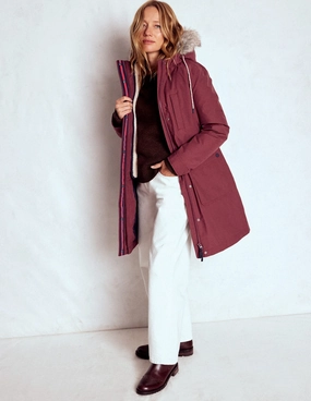 Rugged Daily Style 4-In-1 Hooded Parka-Chestnut, Dijon, Pop Pansy