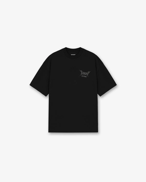 Casual Performance Fit Sport Performance Design Team 247 X END Oversized T-Shirt - Jet Black