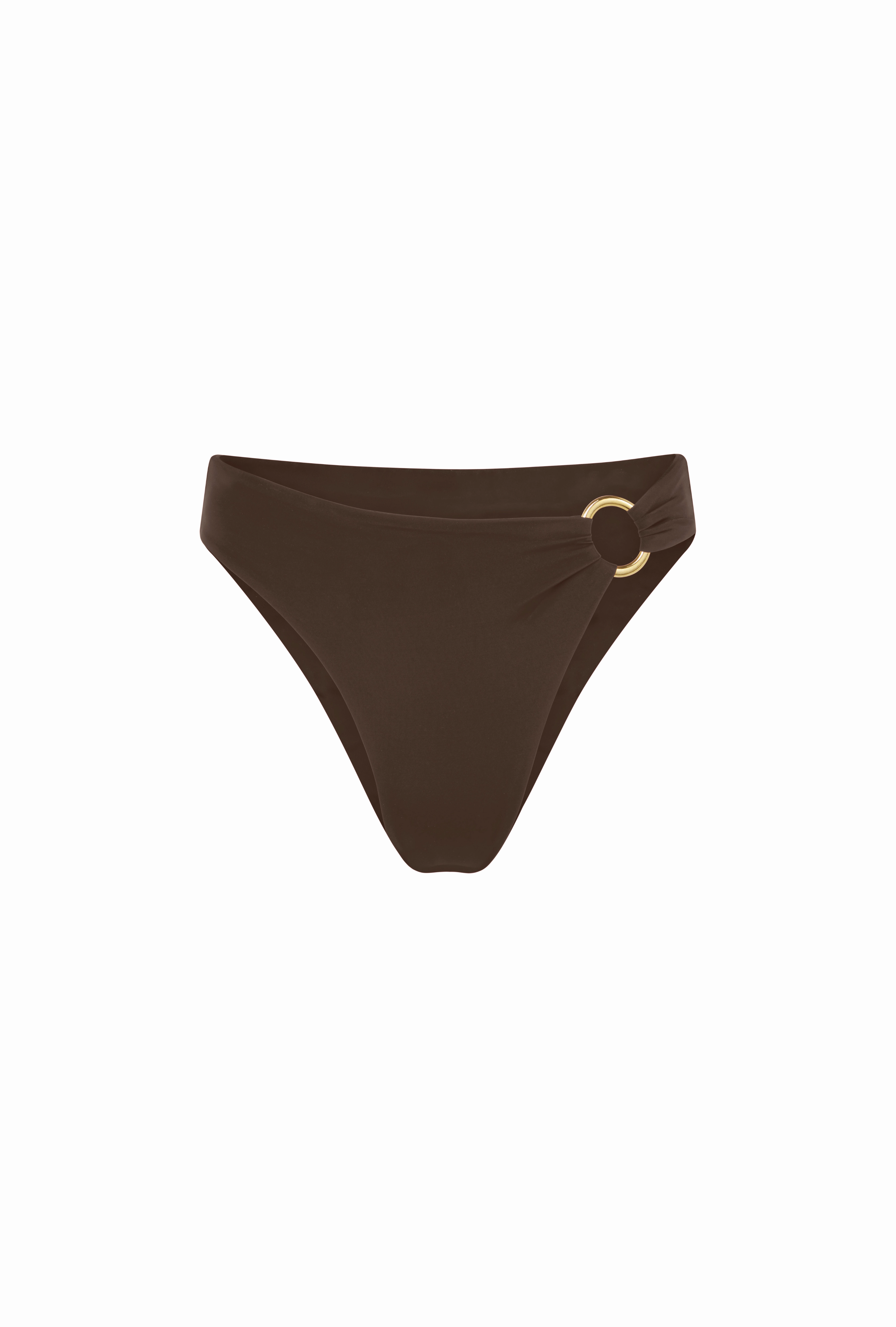 Acapulco Bottom - Espresso Rubberless Elastic Edging Recycled Nylon Construction