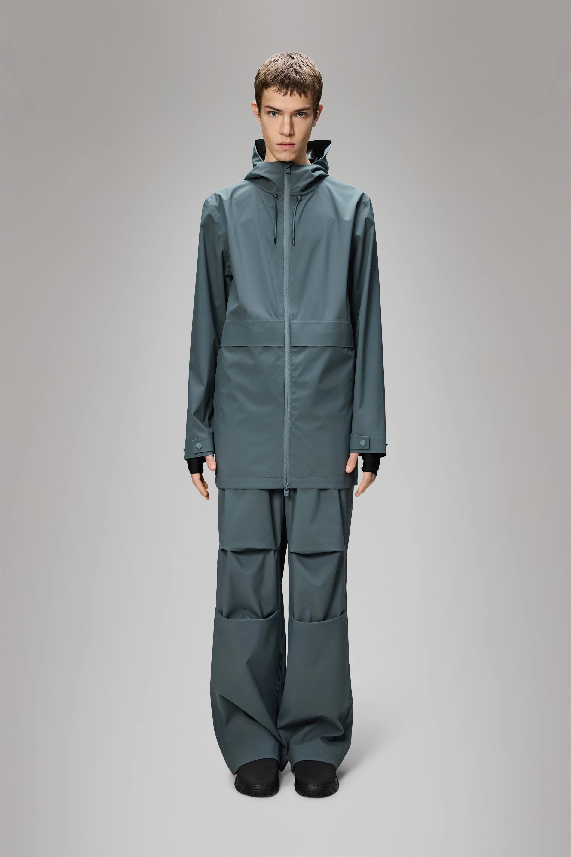 Suva Hardshell Long Jacket Stretch Fit OdorControl Treatment
