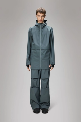 Suva Hardshell Long Jacket Matte Surface Texture Reversible Layer