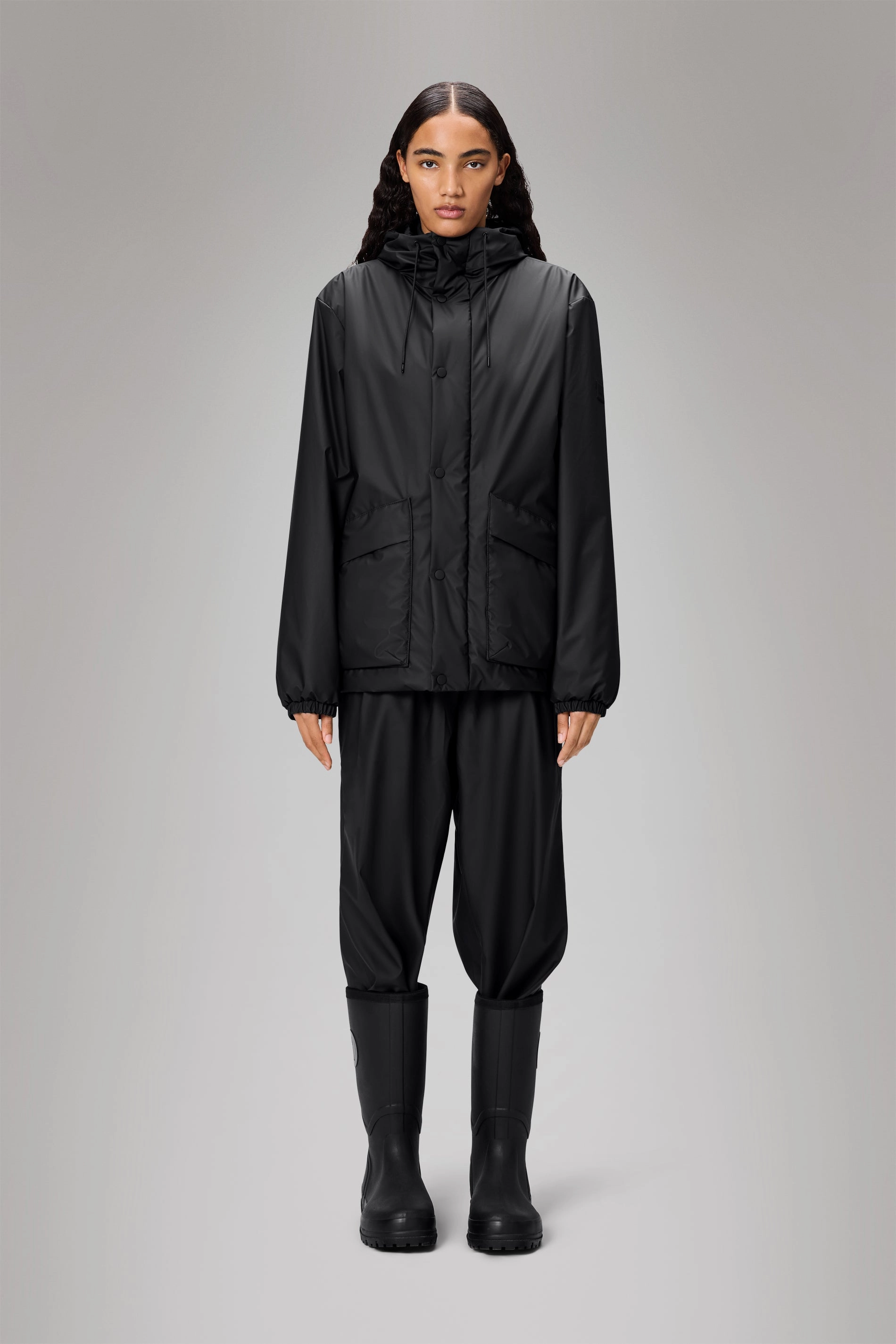 Thermoplastic Elastomer Trim WaterproofDesign Lohja Insulated Cargo Jacket