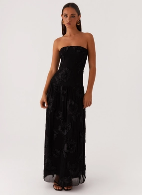 After Light Maxi Dress - Black spring fashion