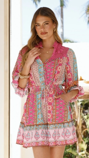 Alevya Mini Dress - Cedella Print Artistic Edge