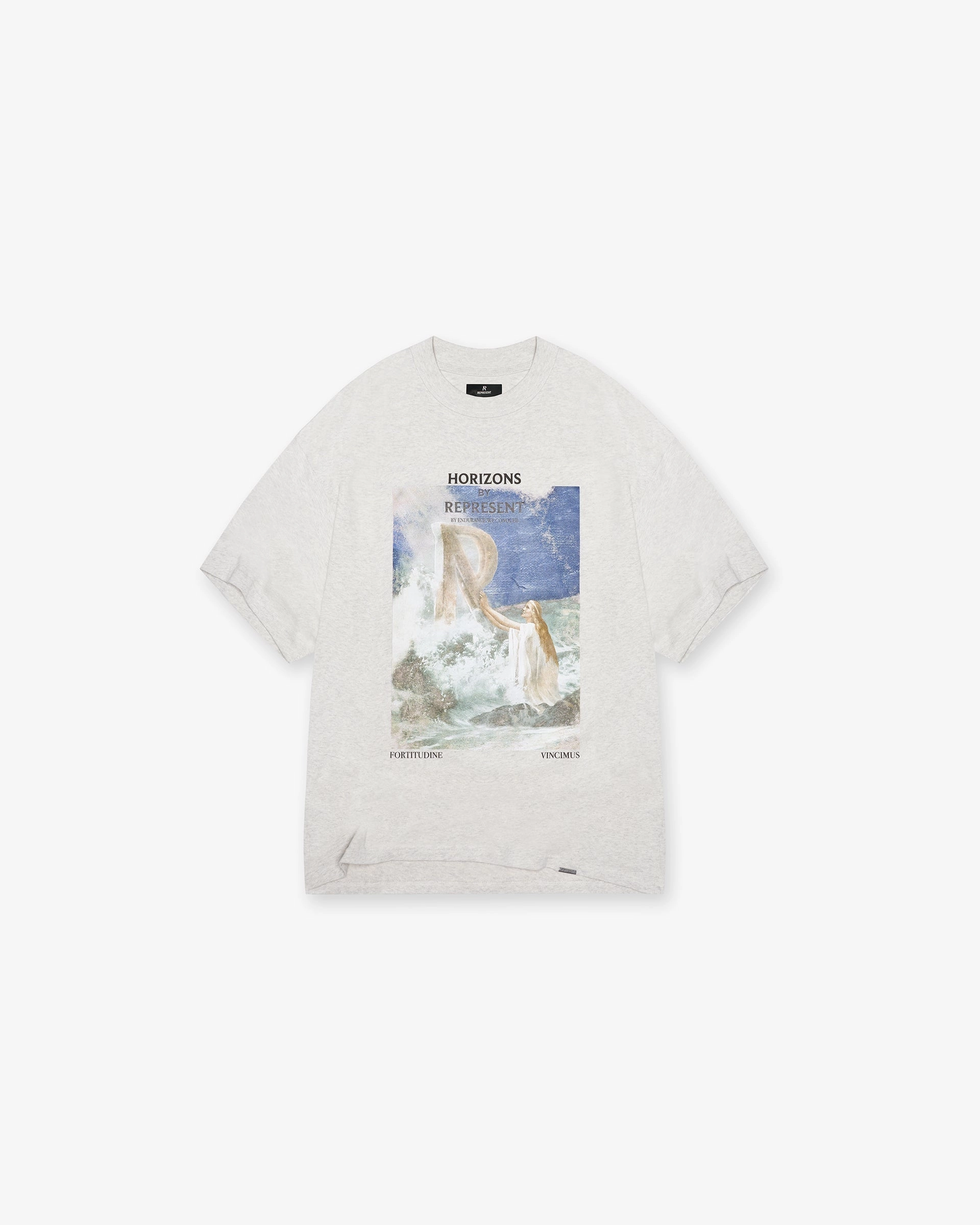 Top Rated Quick Fit Comfort Higher Truth T-Shirt - Cream Marl