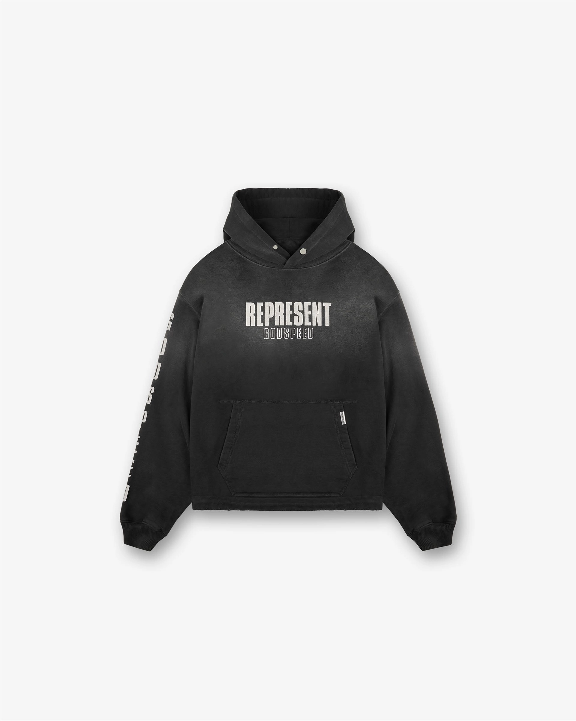 Warm Street Godspeed Hoodie - Aged Black