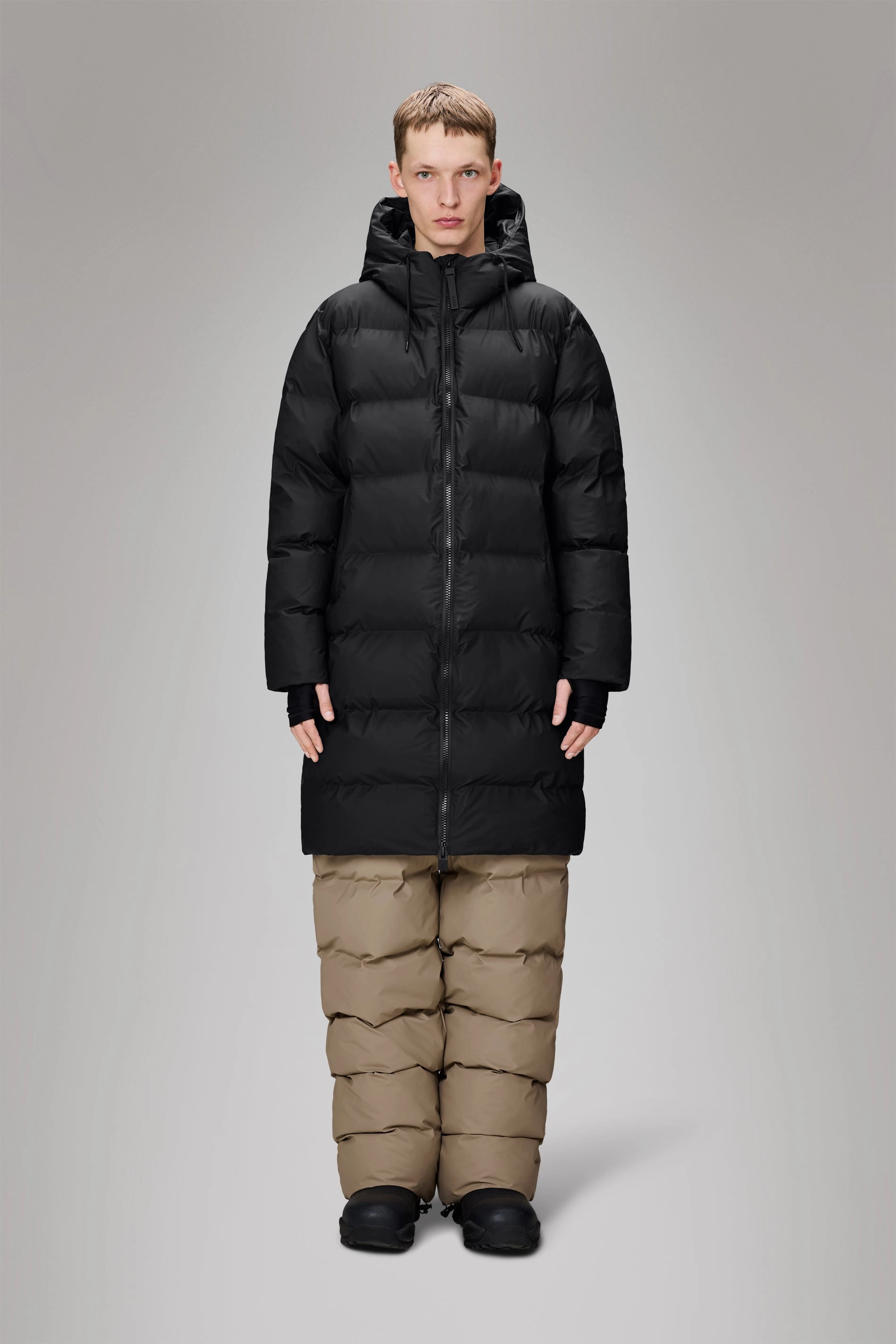 Alta Longer Puffer Jacket Lightweight Construction