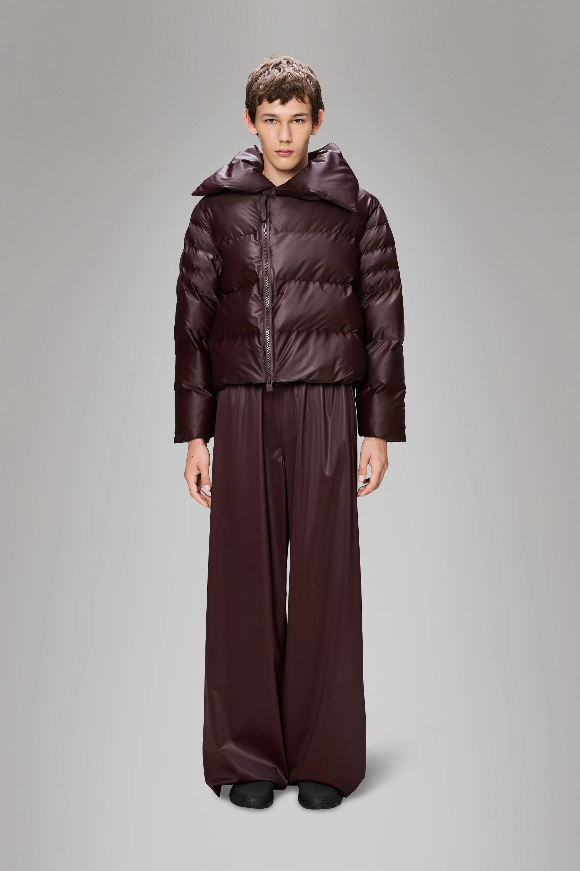 Alta Vision Short Puffer Jacket High End Look SnapFastenings