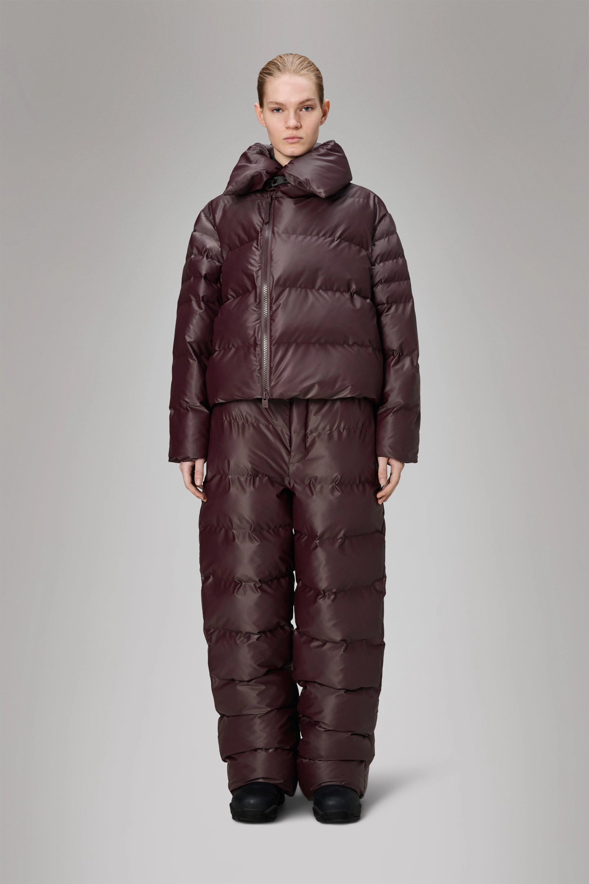 Rugged Style Stay Dry Interior Alta Vision Short Puffer Jacket