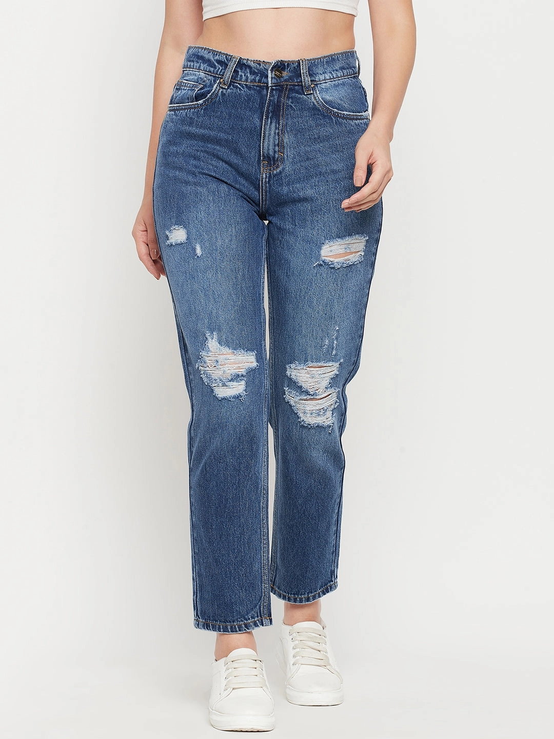 Fit For Daily Low Maintenance Madame Midblue Denim