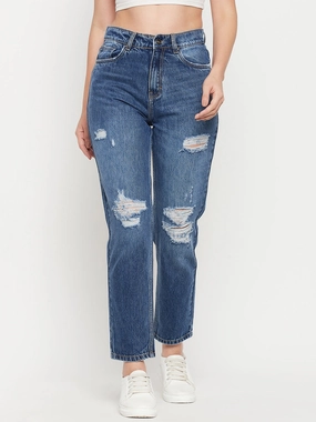 Fit For Daily Low Maintenance Madame Midblue Denim