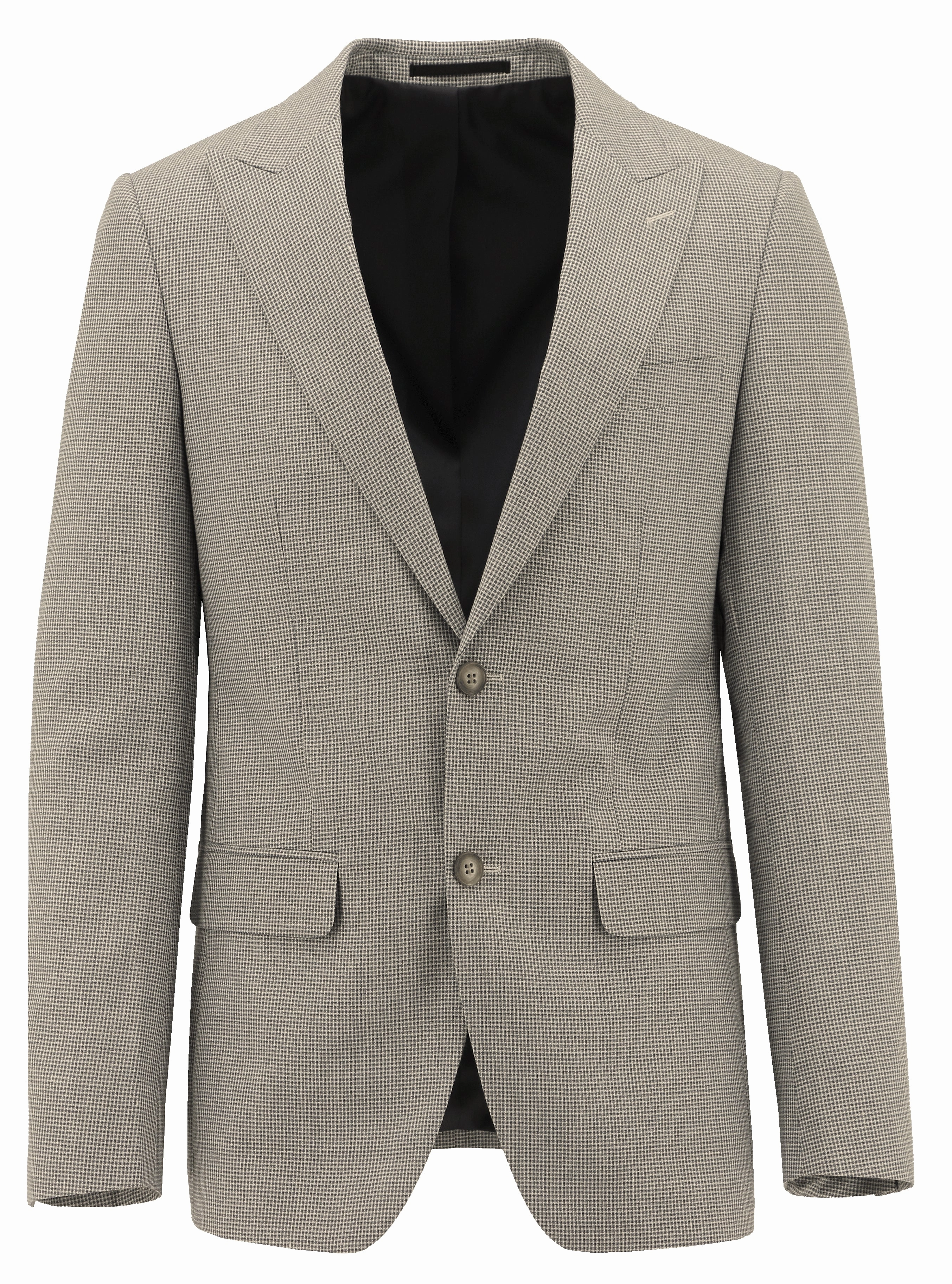 Amalfi Beige Wool Blend Sports Jacket FleeceLined