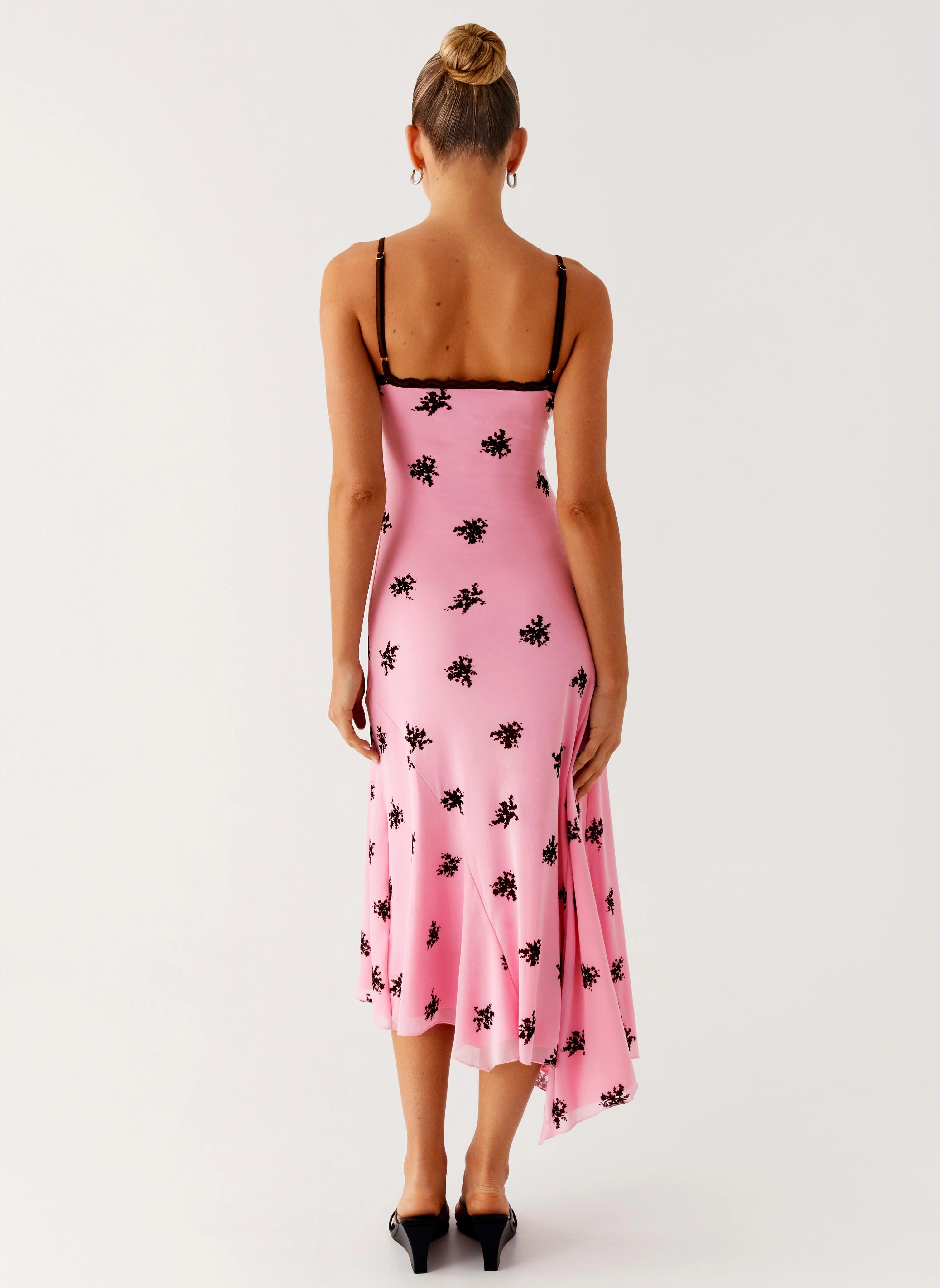 Casual Tones Amelia Midi Dress - Pink
