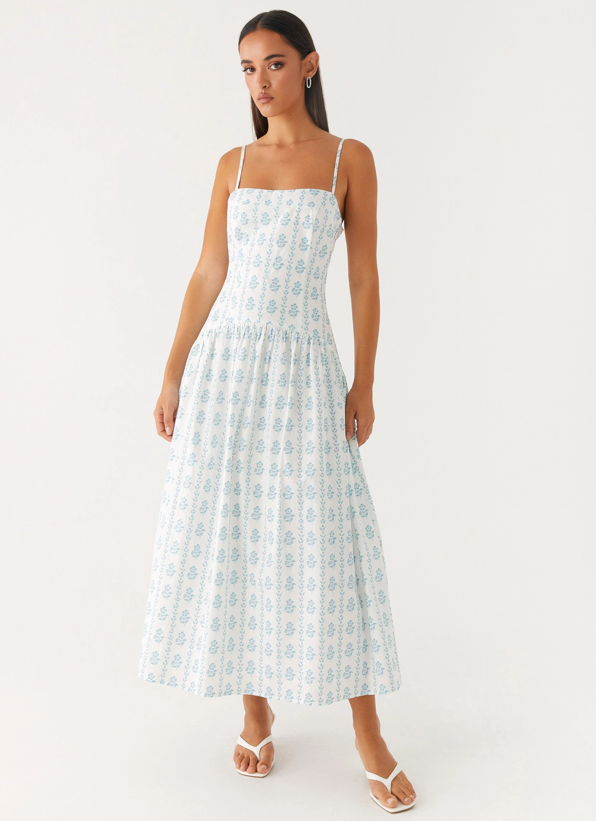 Amelie Midi Dress - Sweet Daydream Print Timeless Style Wear