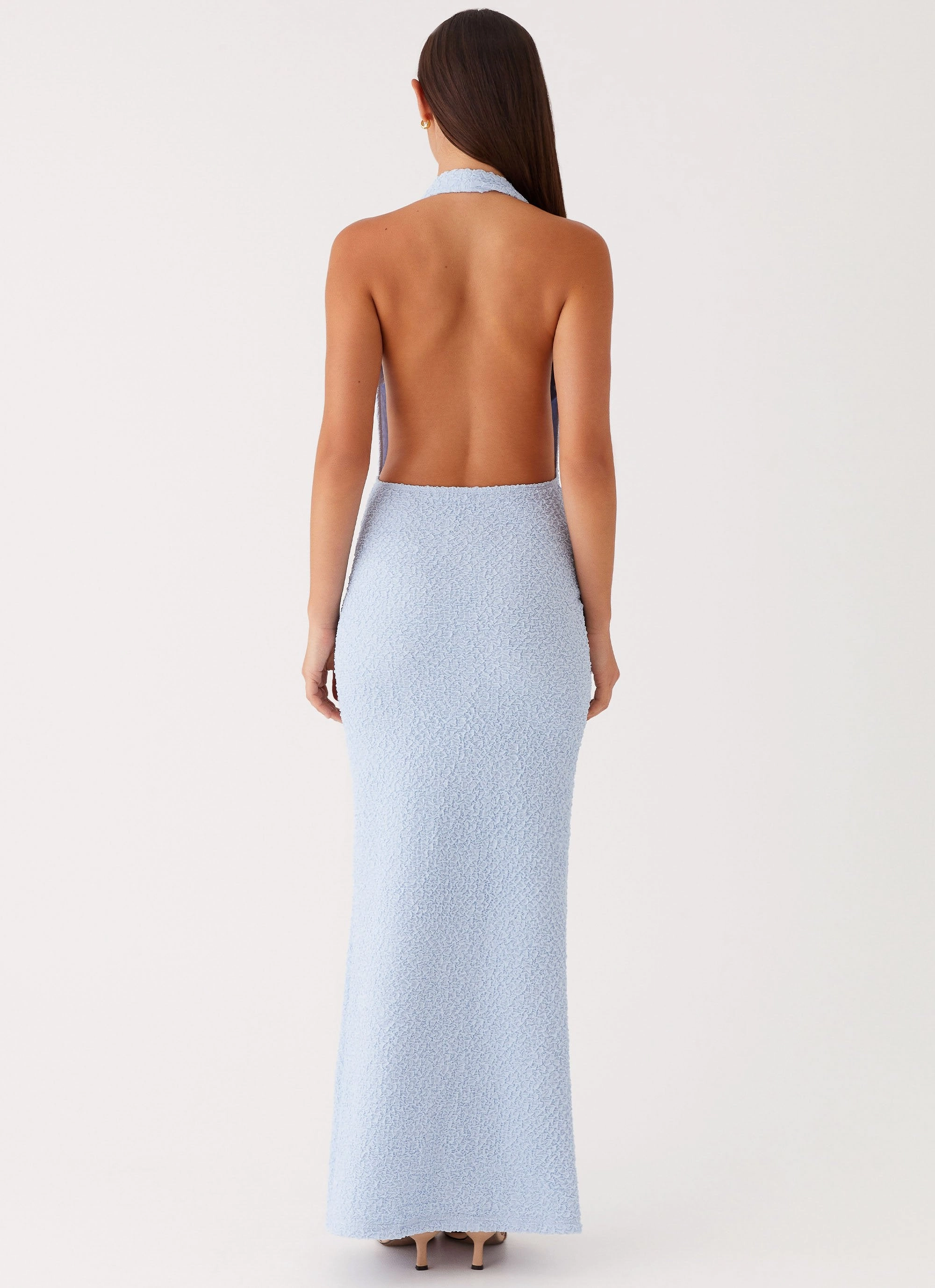 Timeless Fashion Heart Glow Anella Maxi Dress - Blue