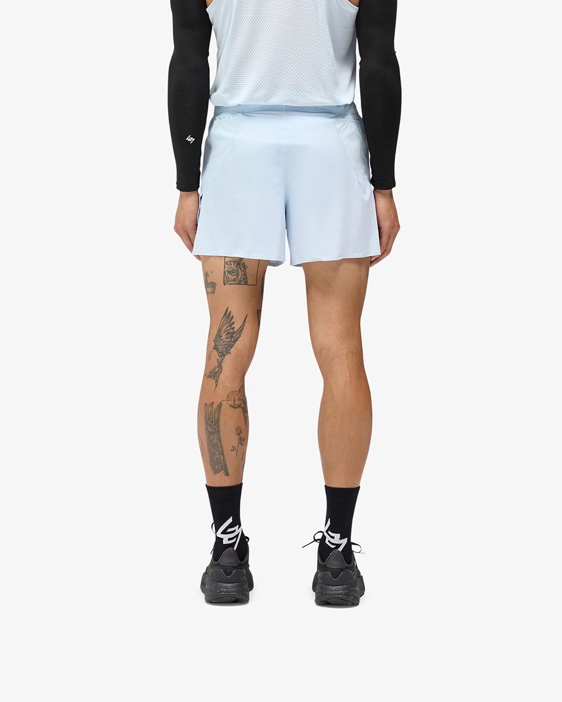 247 London Shorts - Blue Wide Range Motion mix and match