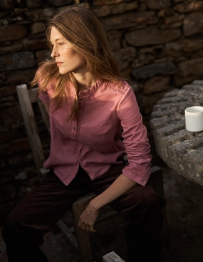 Victoria Cord Shirt-Blushing Rose SolarReflectiveFinish