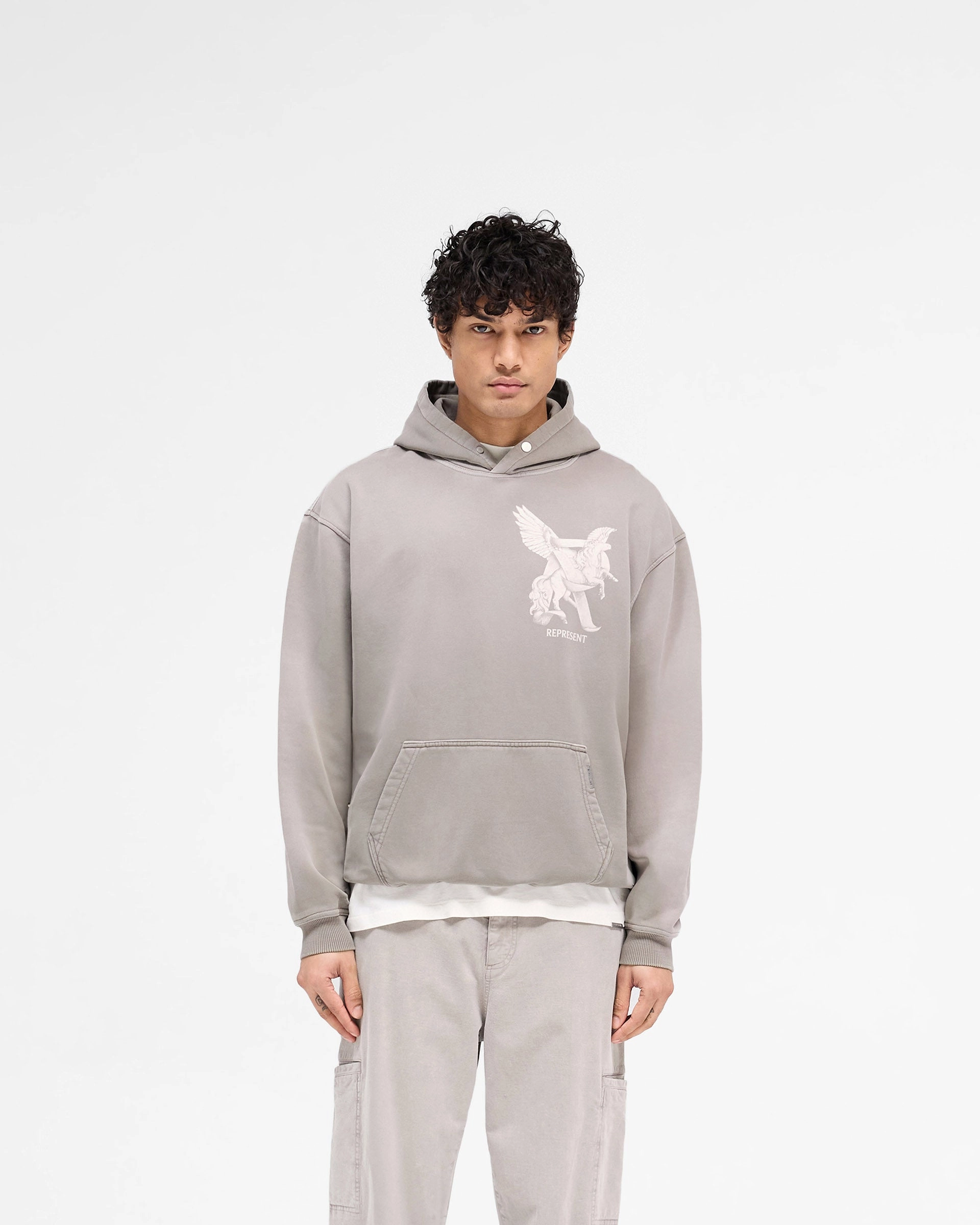 Elegance In Motion Hoodie - Thunder Cozy Layers