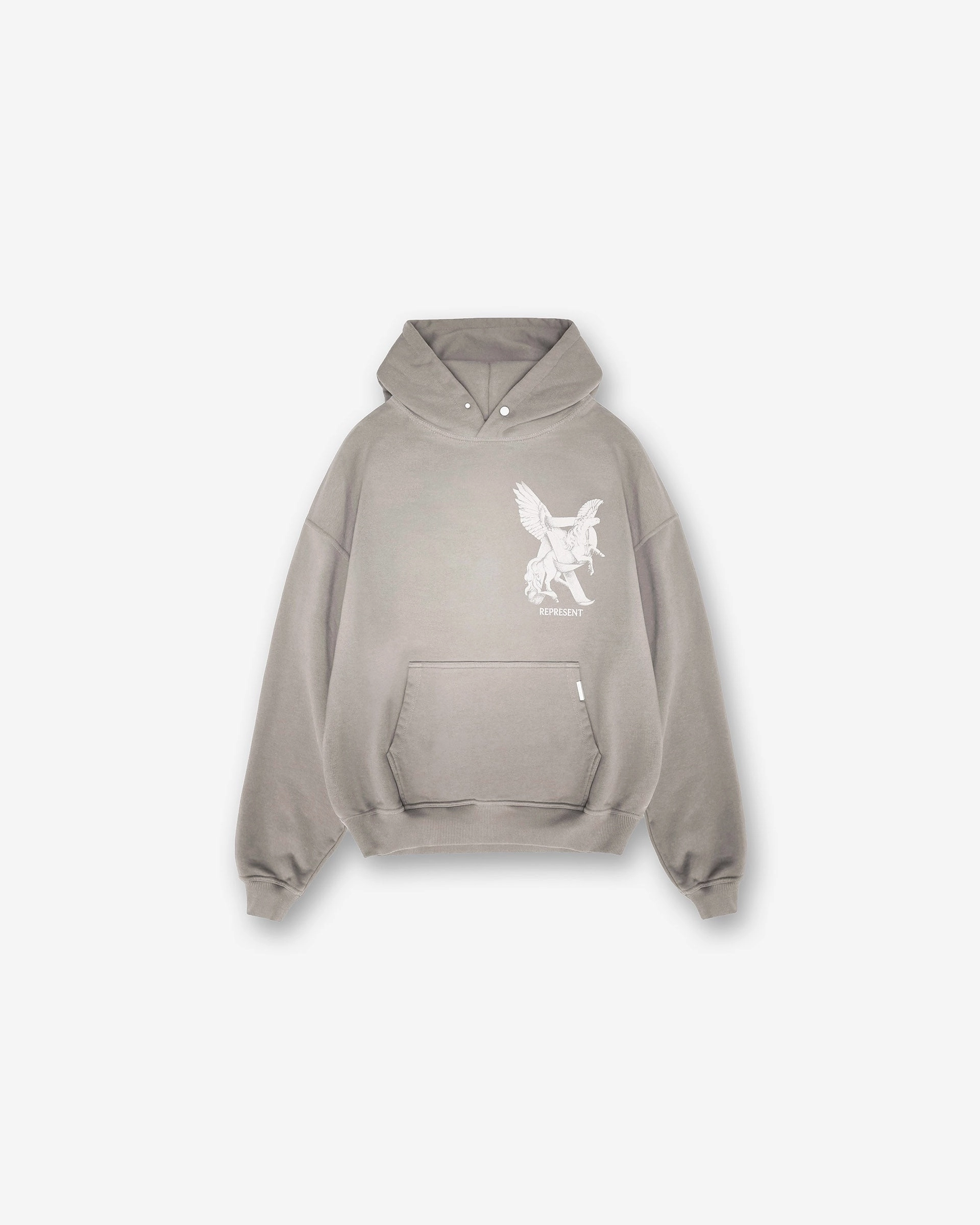 Chic Street Elegance In Motion Hoodie - Thunder