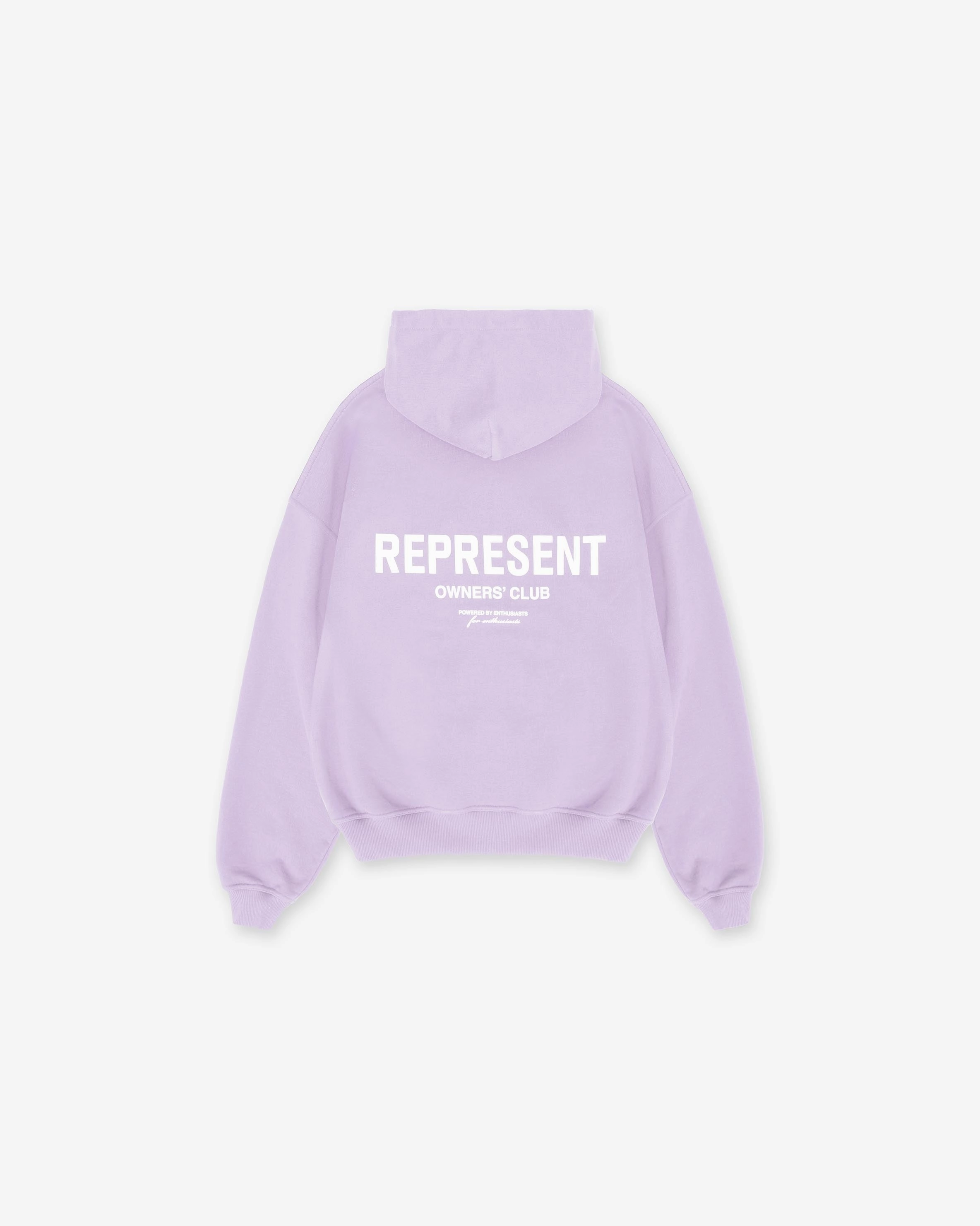 Anti Odor Casual Flex Wear Represent Owners Club Hoodie - Pastel Lilac