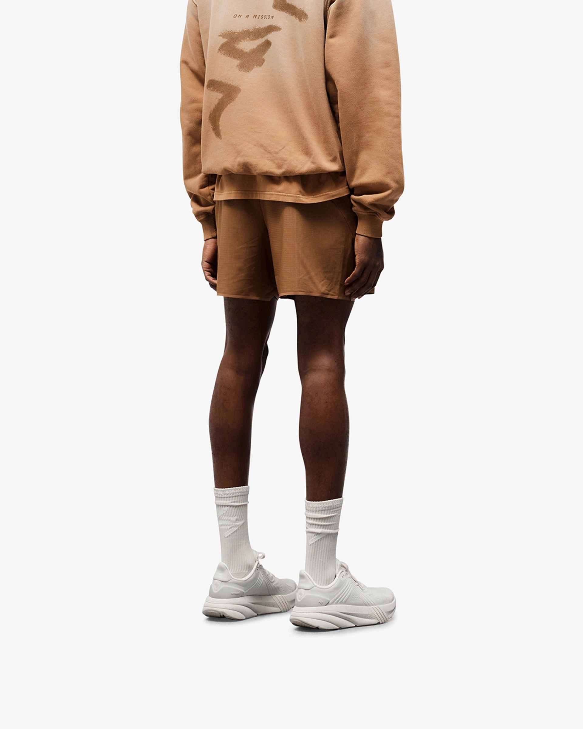 Team 247 Aero Shorts - Rust Chic Look summer breeze